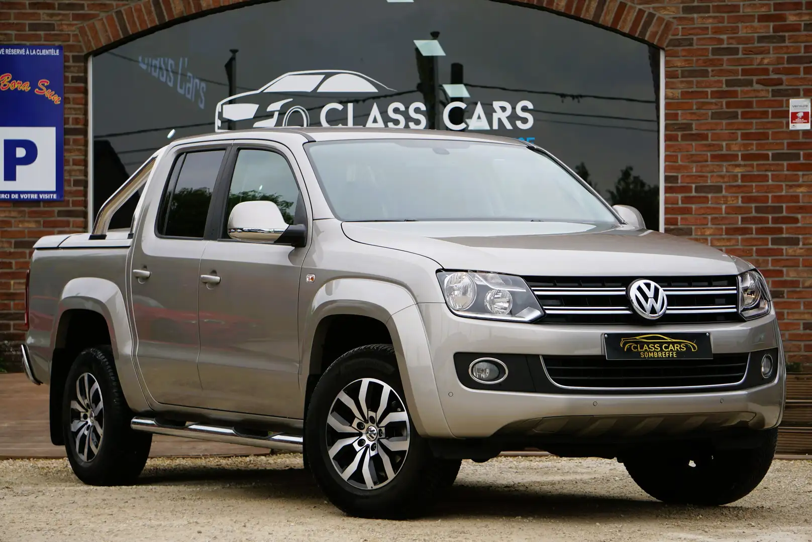 Volkswagen Amarok 2.0 Bi-TDi 4Motion 180cv TVA-BTW RECUP 1ER MAIN siva - 2