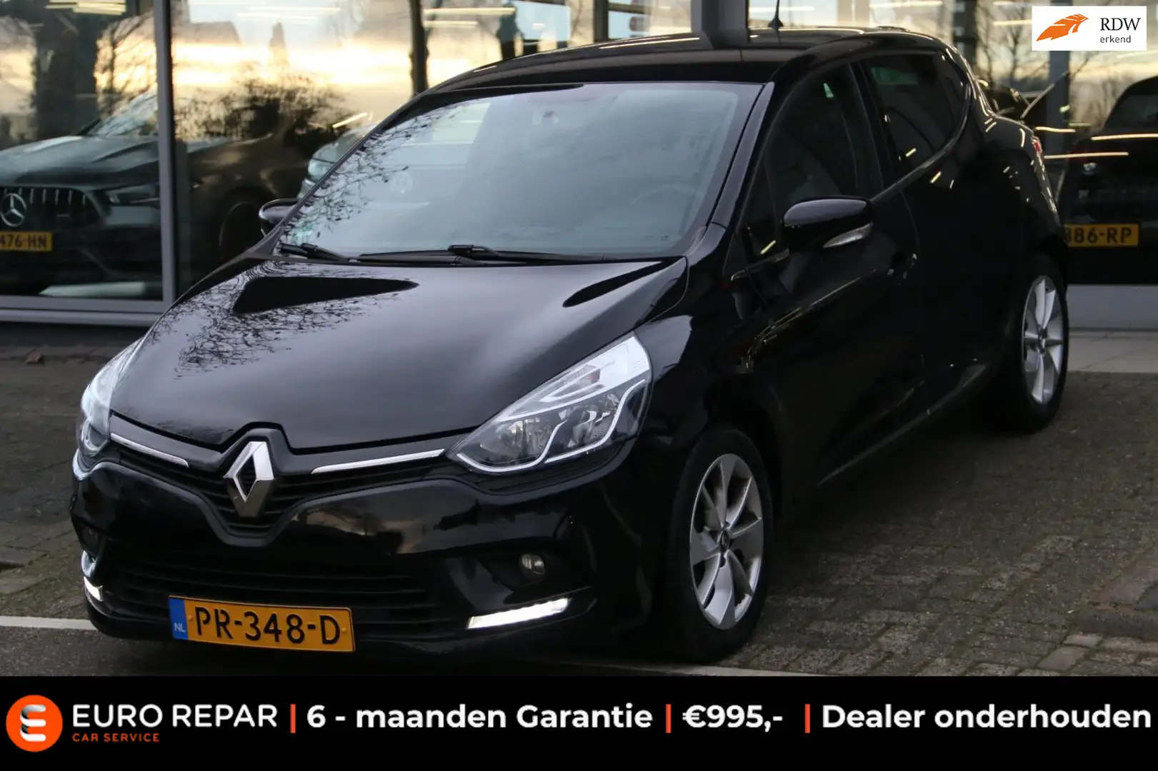 Renault Clio 0.9 TCe Limited NL-AUTO NAP! Schwarz - 1