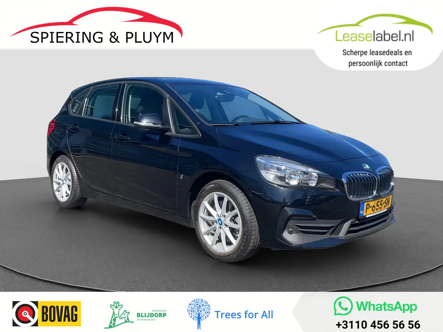 BMW 225 2-serie Active Tourer 225xe iPerformance | Cruise Zwart - 1