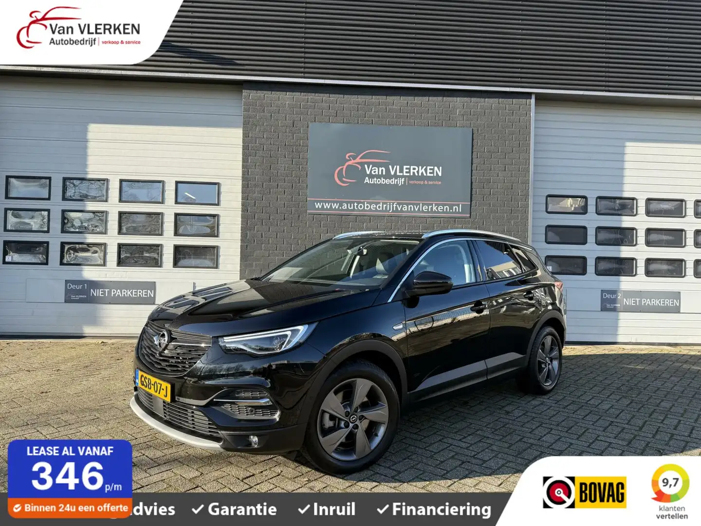 Opel Grandland X 1.6 Turbo Hybrid Ultimate Чорний - 1