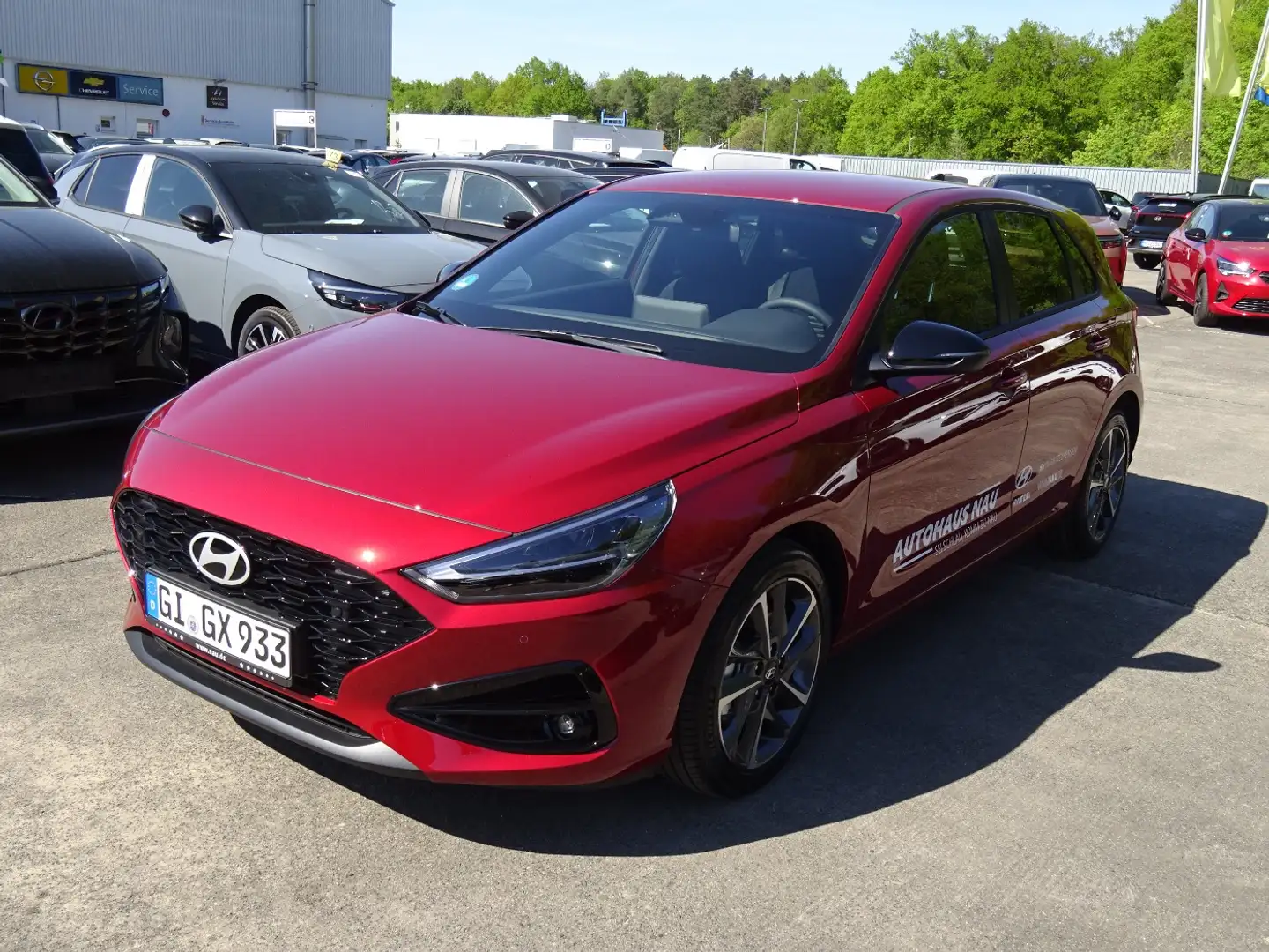 Hyundai i30 1.0 T-GDI Advantage Inspektionsp.Big Deal! Rouge - 2