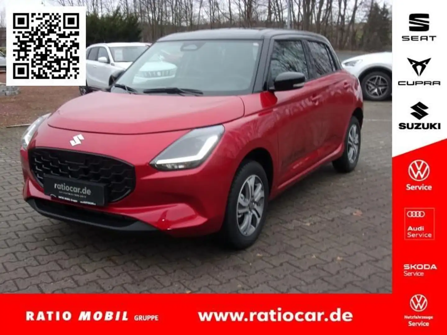 Suzuki Swift SWIFT 1.2  DUALJET  HYBRID ALLGRIP COMFORT+ NAVI Rot - 1