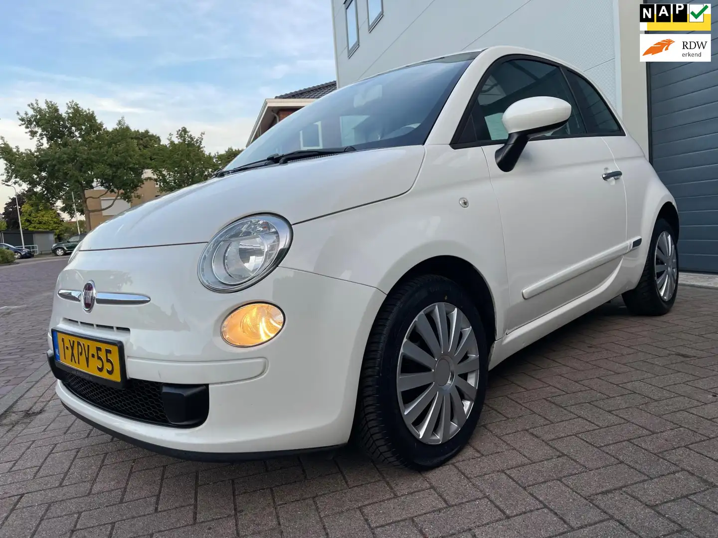 Fiat 500 1.0 TwinAir Pop/Airco/Dealer-onderhouden/2e eigena Wit - 1