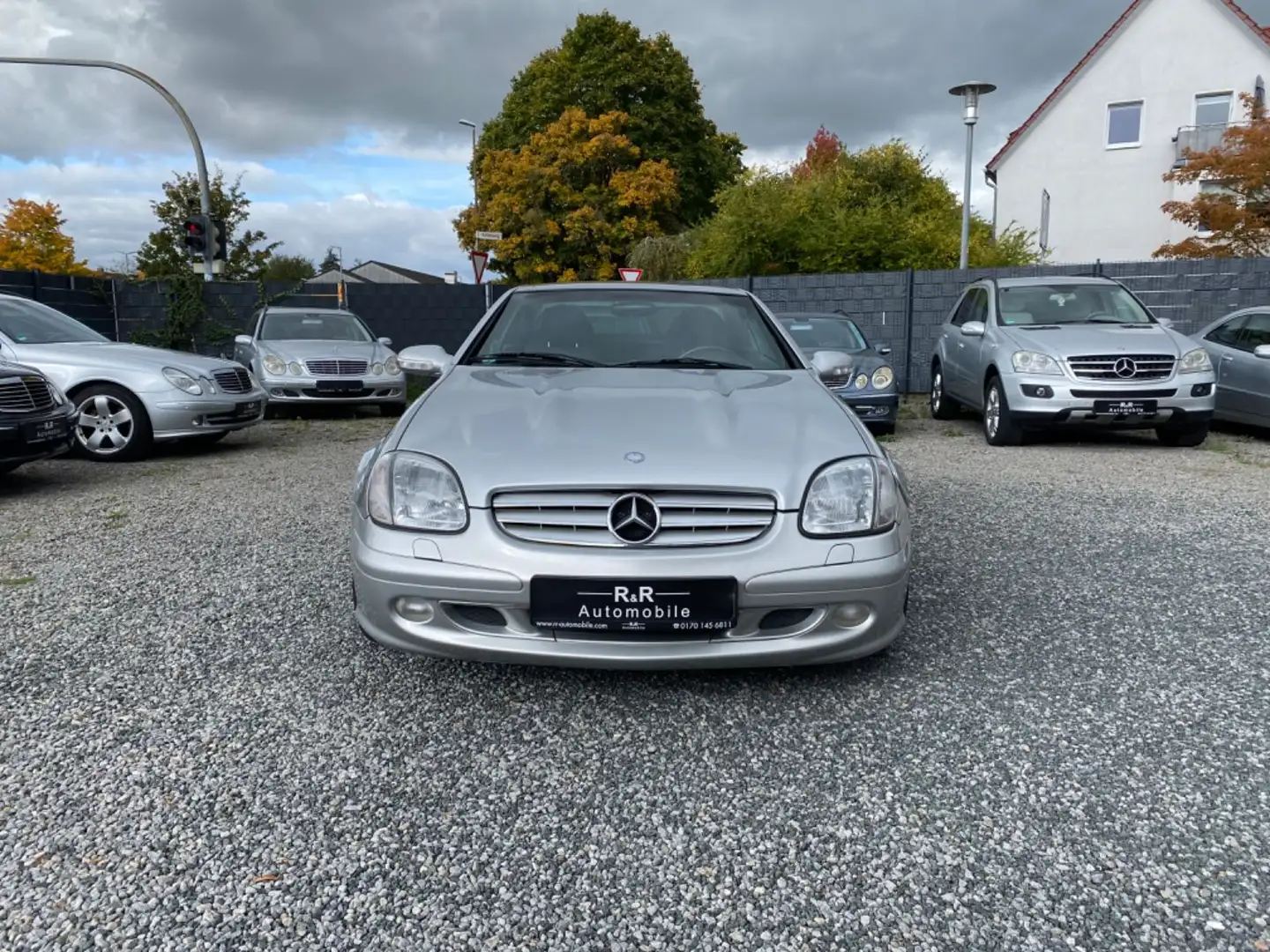 Mercedes-Benz SLK 320 V6 BOSE XENON LEDER SITZHEIZUNG Silber - 2