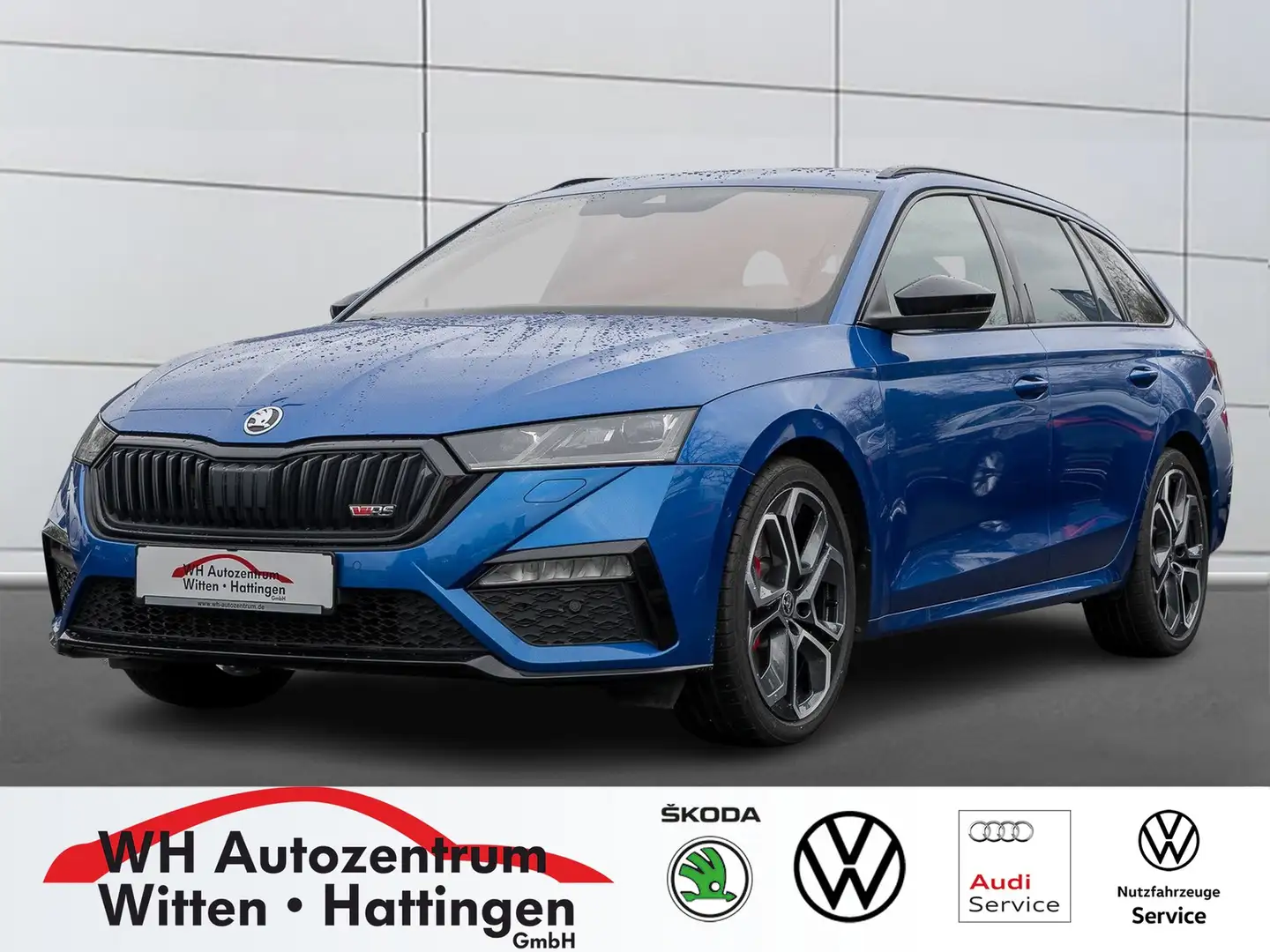 Skoda Octavia Combi 2.0 TSI DSG RS Plus PANORAMA STANDHZG NAV... Blau - 1