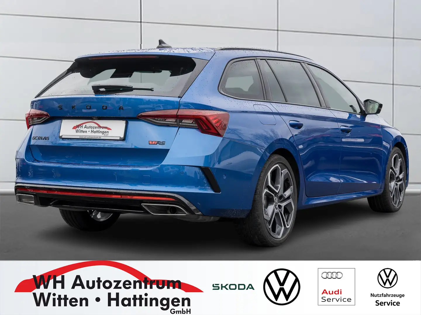 Skoda Octavia Combi 2.0 TSI DSG RS Plus PANORAMA STANDHZG NAV... Blau - 2