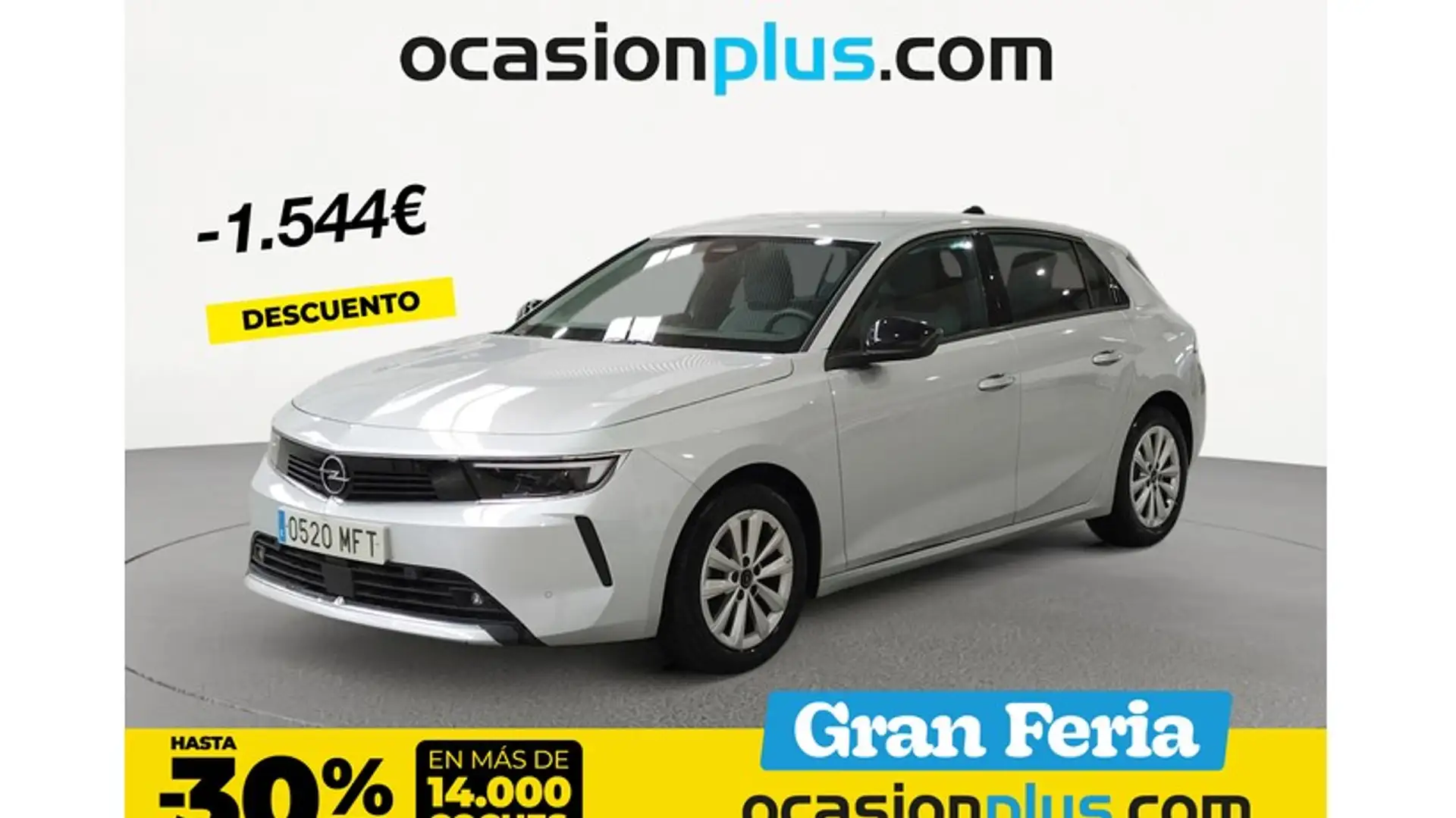 Opel Astra 1.2T XHT S/S Edition 130 Gris - 1