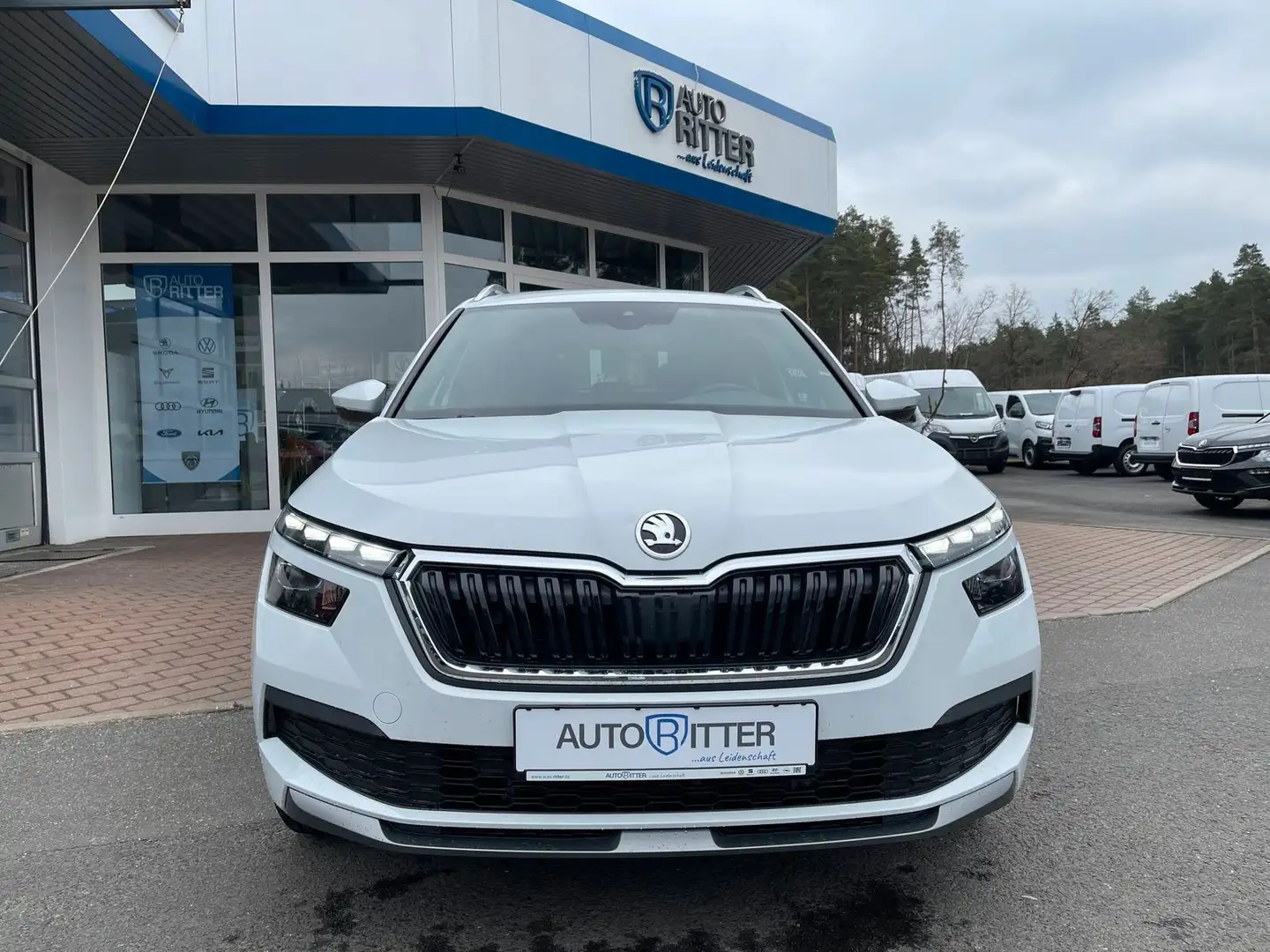 Skoda Kamiq 1.0 TSI Style CarPlay|LED|Sportsitze Weiß - 2
