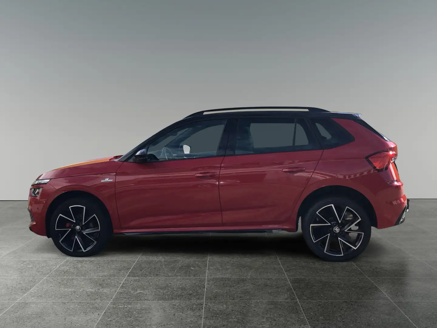 Skoda Kamiq 1,0 TSI Monte Carlo DSG 8-fach bereift! Navi! Rot - 2