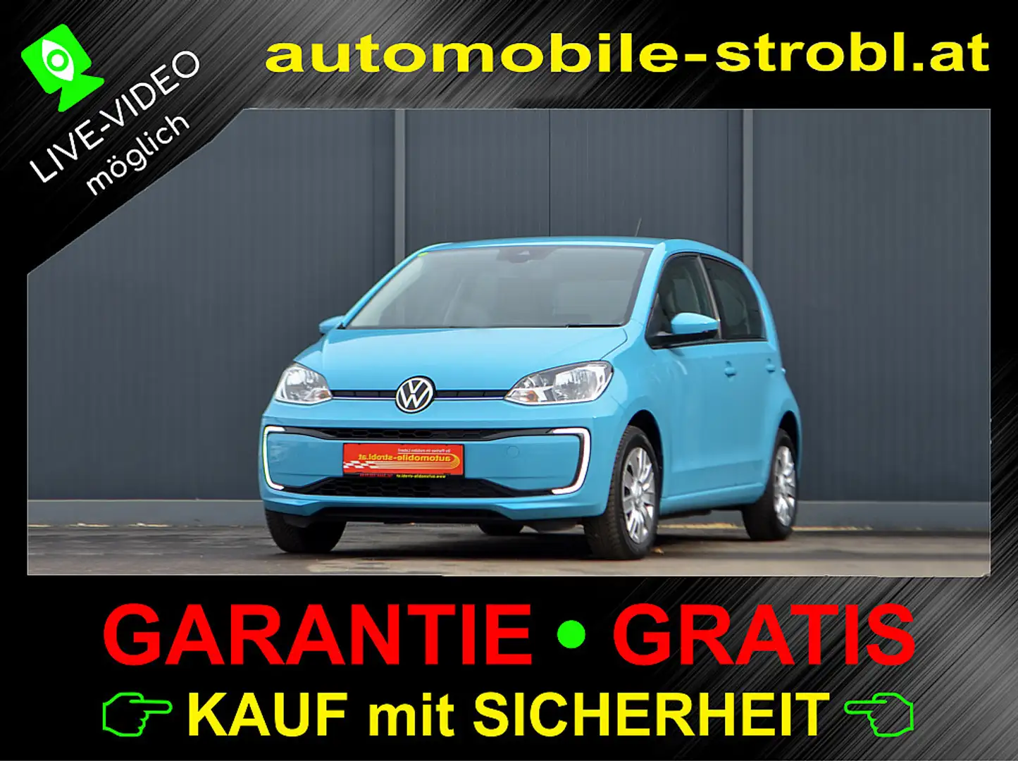 Volkswagen up! e-up! Move 32,3kWh (mit Batterie)*CCS*Klimatr.*... plava - 1