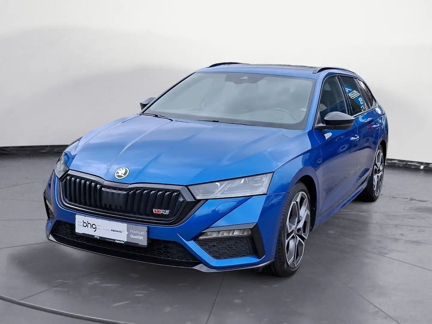 Skoda Octavia Combi 2.0 TDI DSG RS *LED*MASSAGE*PANO* Blauw - 2