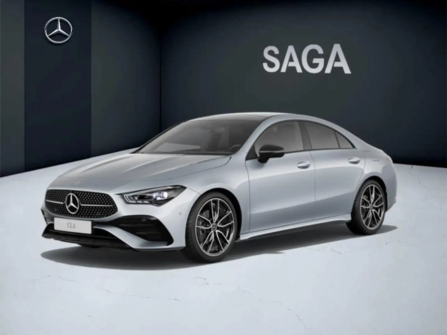 Mercedes-Benz CLA 180 Coupé Star Edition AMG Zilver - 1