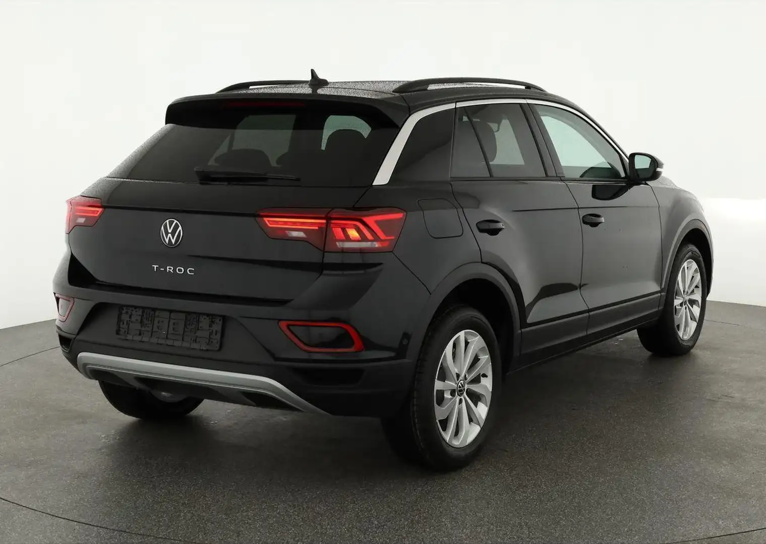 Volkswagen T-Roc Life 1.0 TSI, LED, Kamera, ACC, 17-Zoll, 4-J. G... Schwarz - 2