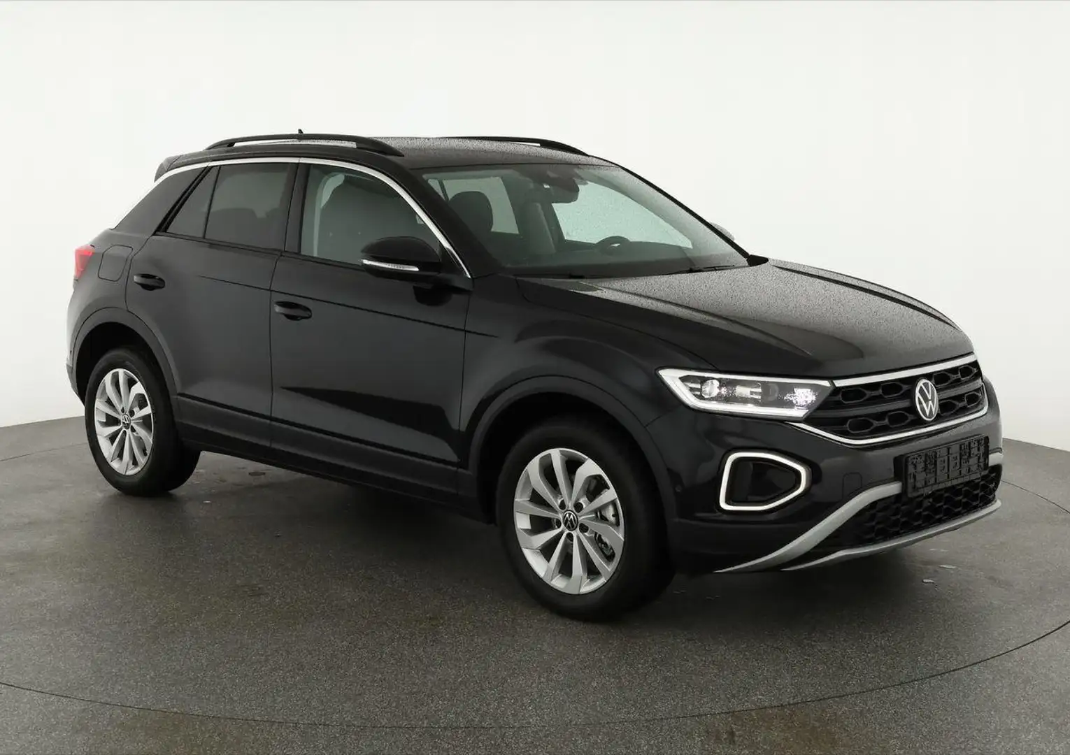 Volkswagen T-Roc Life 1.0 TSI, LED, Kamera, ACC, 17-Zoll, 4-J. G... Schwarz - 1