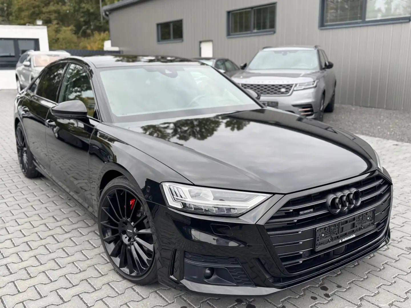 Audi A8 50 TDI quattro S Line-HUD-SHD-LUFT-MASSAGE-21" Schwarz - 1