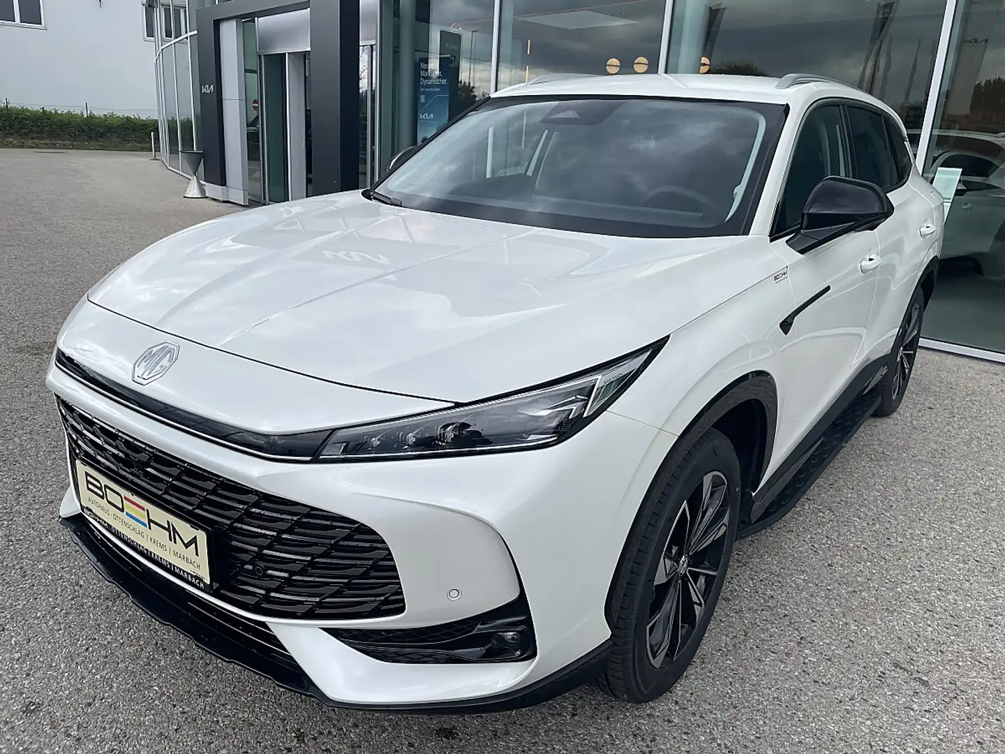 MG HS PHEV+ Luxury 21,4kWh Aut. Weiß - 1