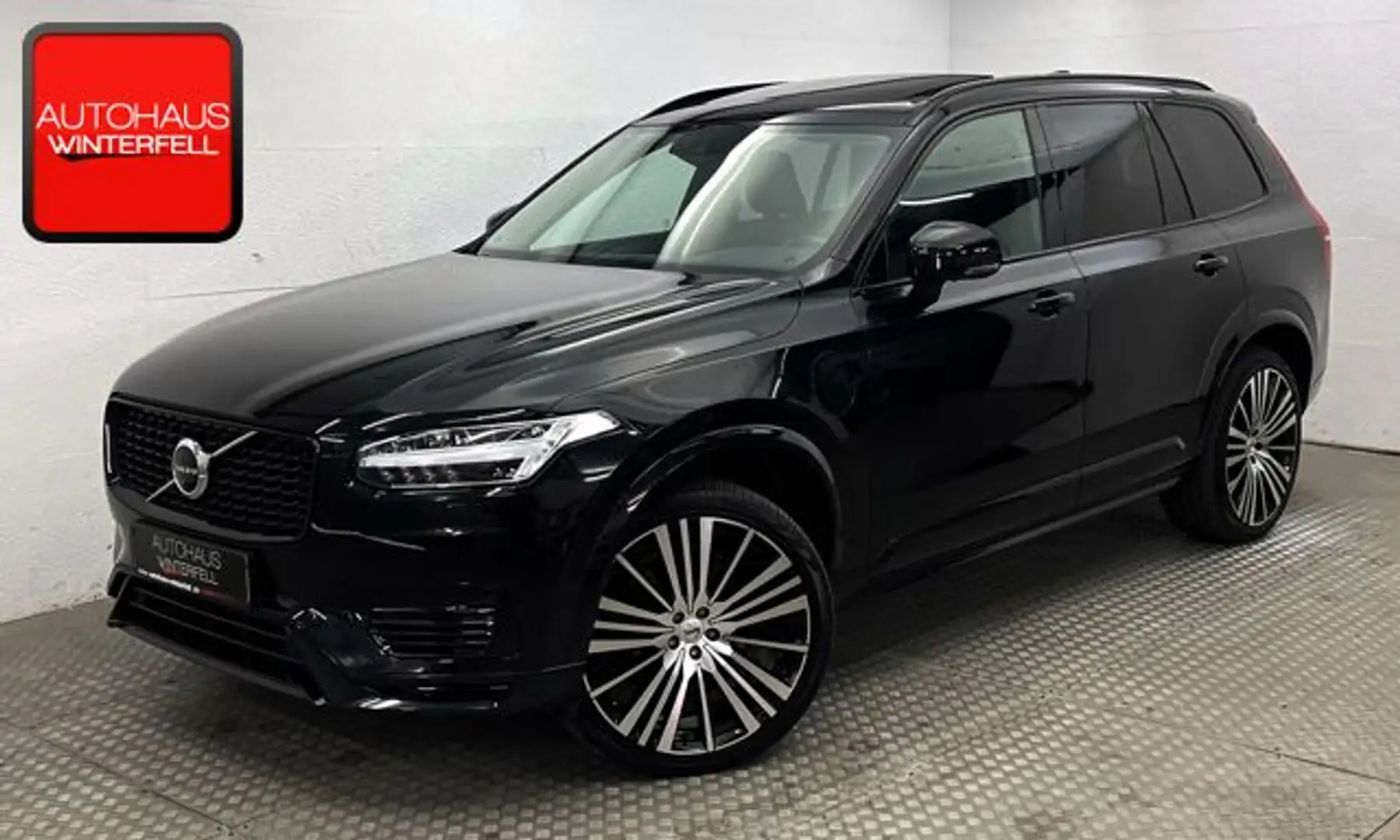 Volvo XC90 T8 AWD Recharge RDesign 7SITZ+PANO+AHK+360+ Noir - 1