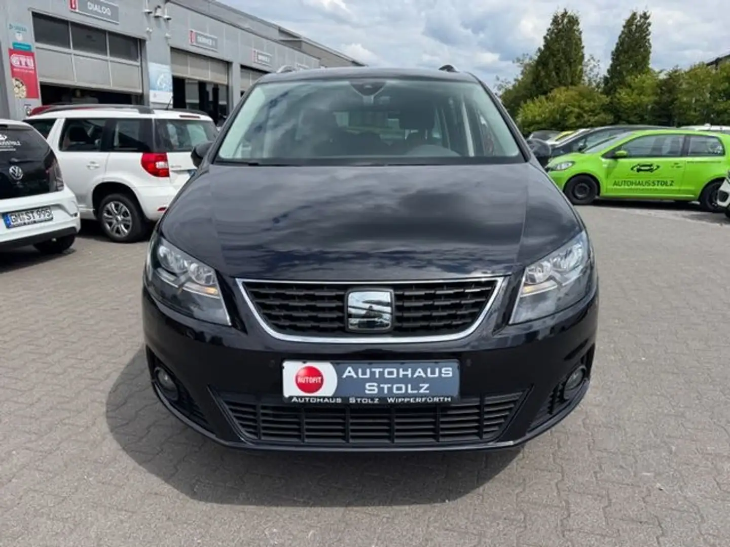 SEAT Alhambra Style 7 Sitzer 7-Sitzer AHK-klappbar Navi Soundsys Zwart - 2