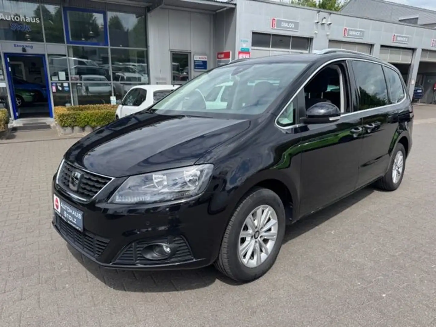 SEAT Alhambra Style 7 Sitzer 7-Sitzer AHK-klappbar Navi Soundsys Zwart - 1