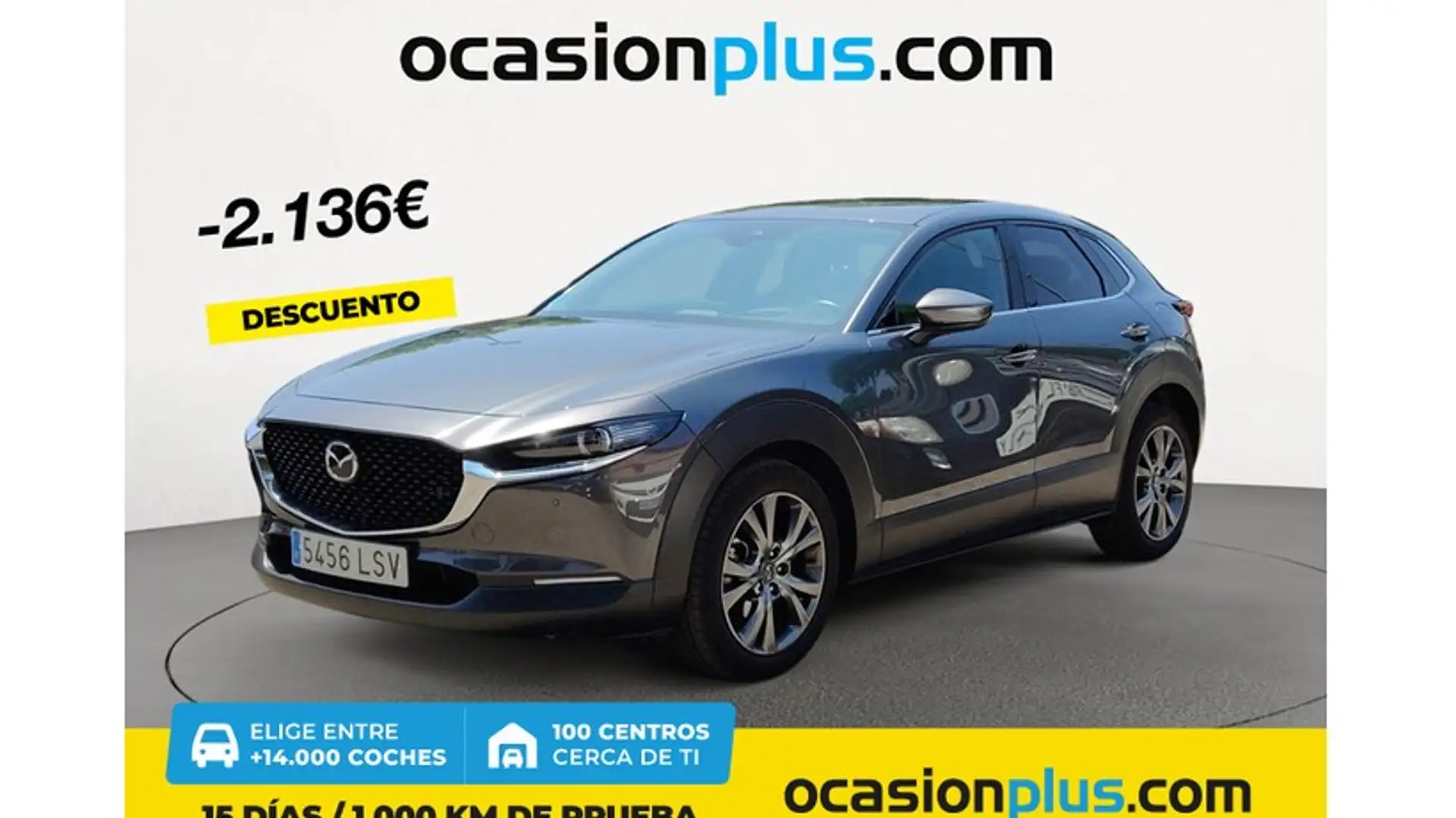 Mazda CX-30 2.0 Skyactiv-X Zenith Safety 2WD Aut 137kW Gris - 1