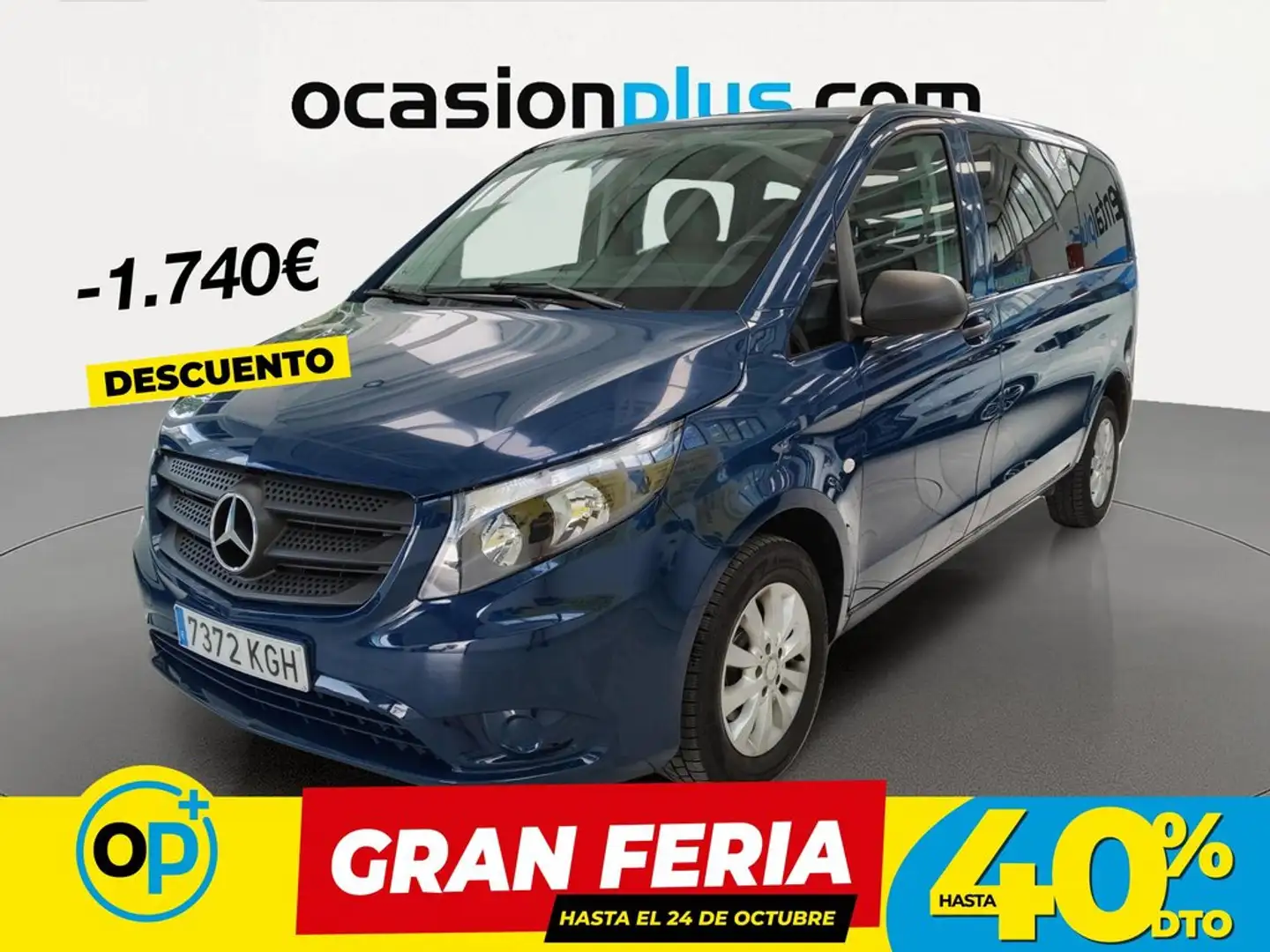 Mercedes-Benz Vito Tourer 114 CDI Base Compacta Azul - 1