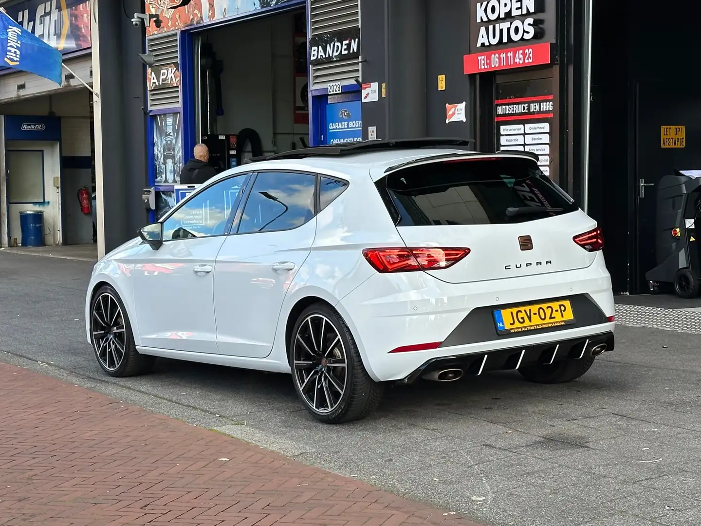 SEAT Leon 2.0 TSI Cupra 290 DSG Leer Virtual Schaalstoel Pan Weiß - 2