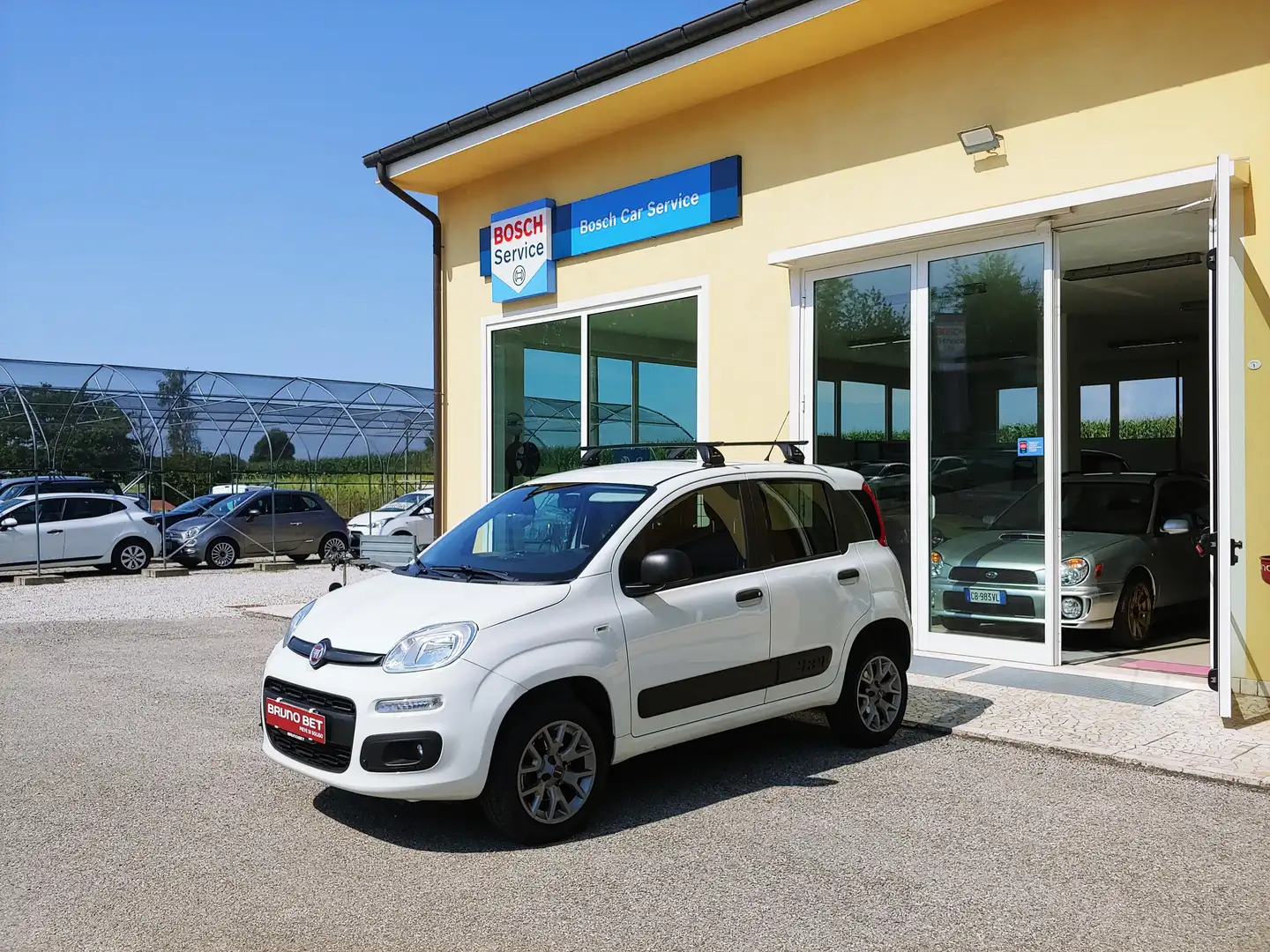 Fiat Panda Panda 0.9 t.air t. 4x4 s&s Blanc - 1
