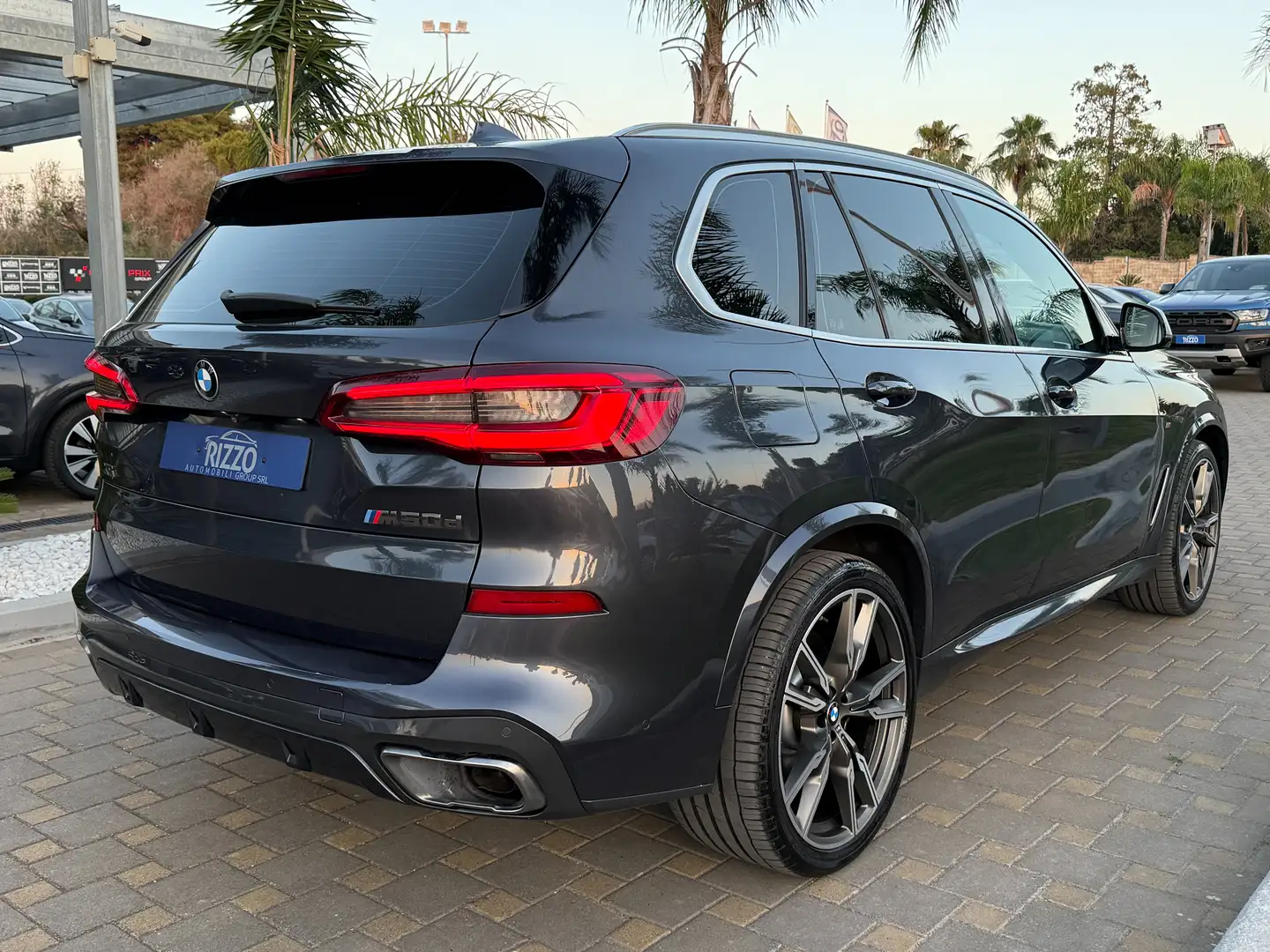 BMW X5 X5 50D xdrive30d Msport Tetto H&K SoftClos 10/2018 Grigio - 2