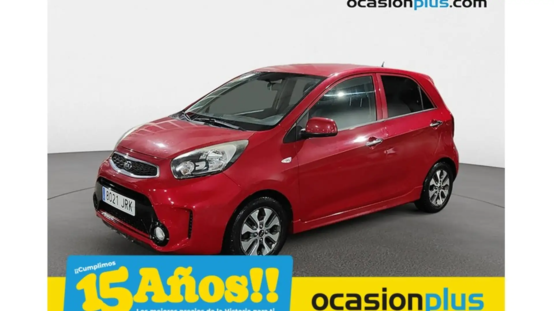 Kia Picanto 1.0 Eco-Dynamics Euro2016 Rood - 1
