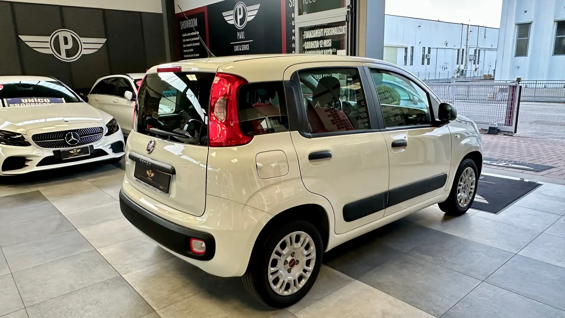 Fiat Panda 1.2 Benzina 69CV S&S Easy +Neopatentato Blanc - 2