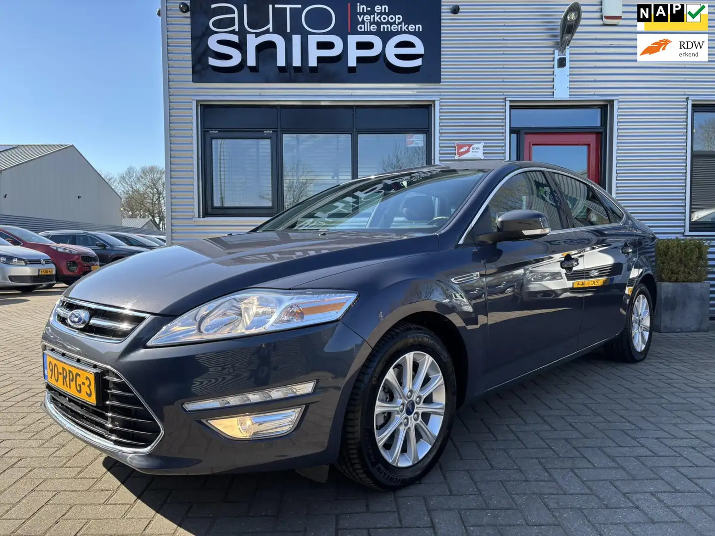 Ford Mondeo 1.6 EcoBoost Titanium -CLIMA-CRUISECONTROL-TREKHAA Grijs - 1