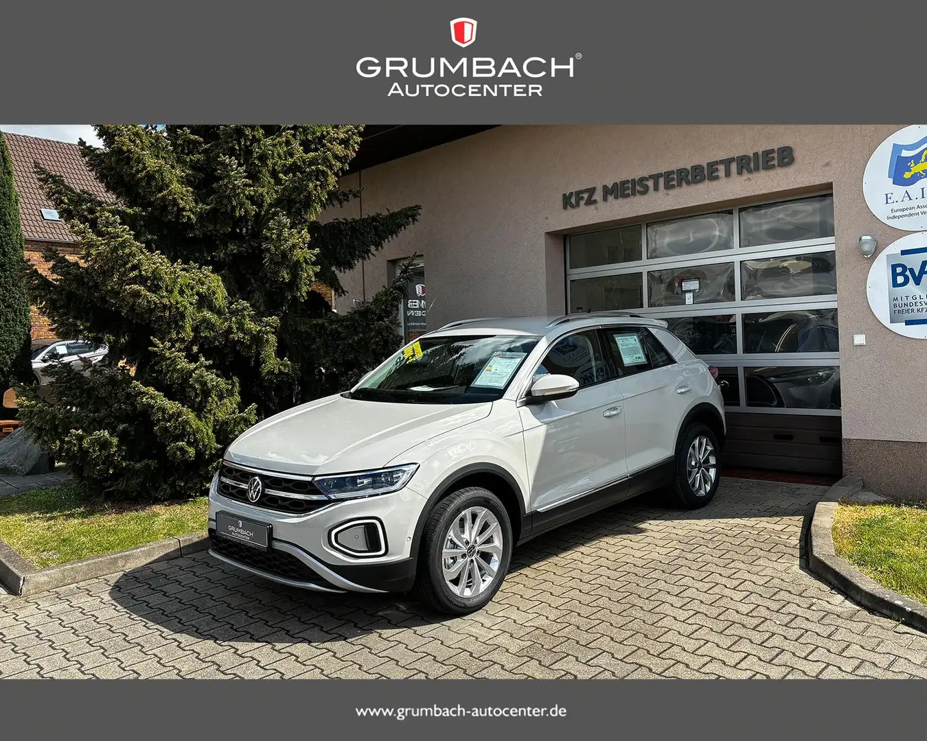 Volkswagen T-Roc 1.5 TSI DSG Style Edition IQ.Assistenz Matrix-L... Gris - 1