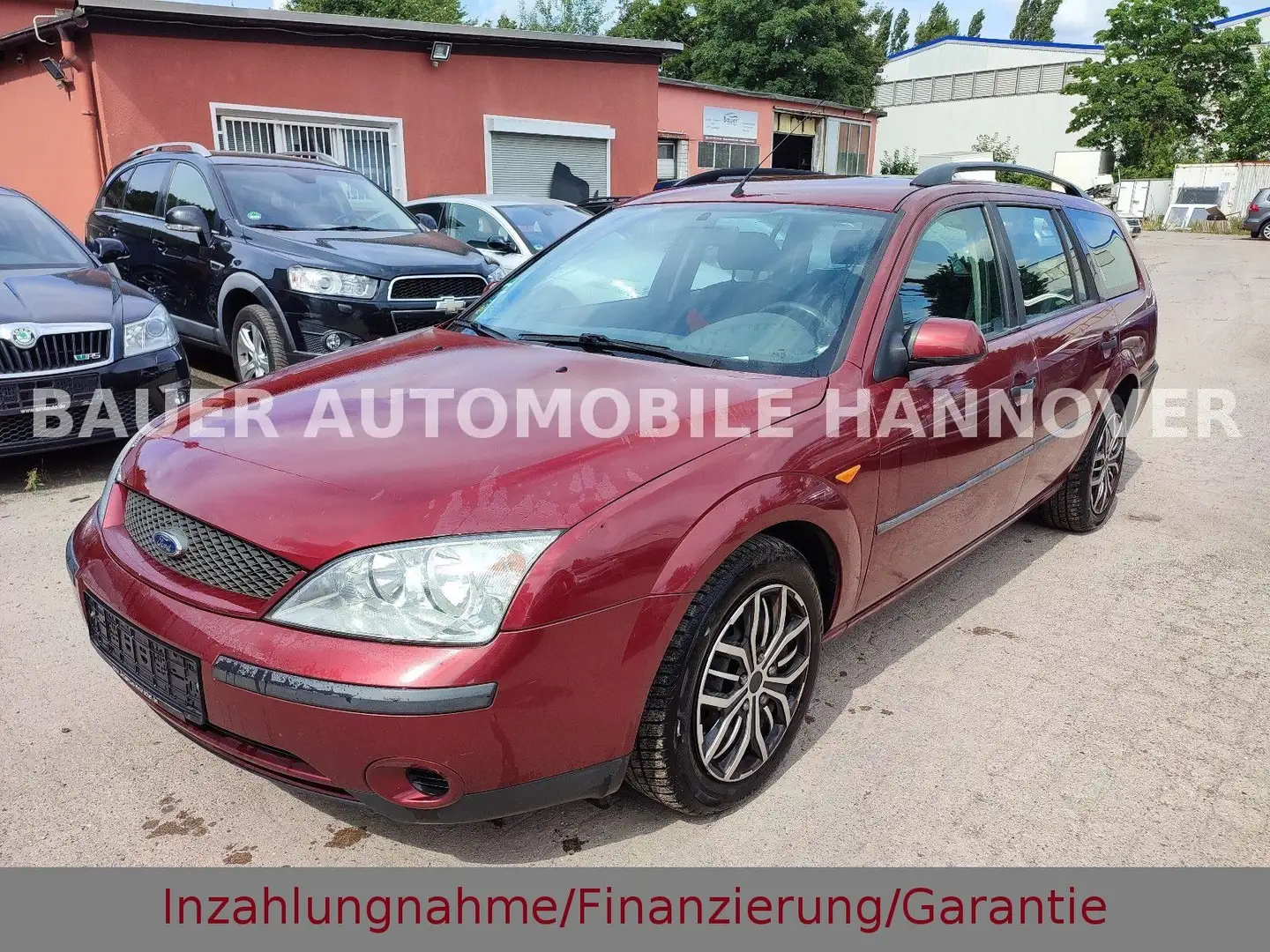 Ford Mondeo 1.8 92 kW Futura/ Tüv NEU Красный - 1