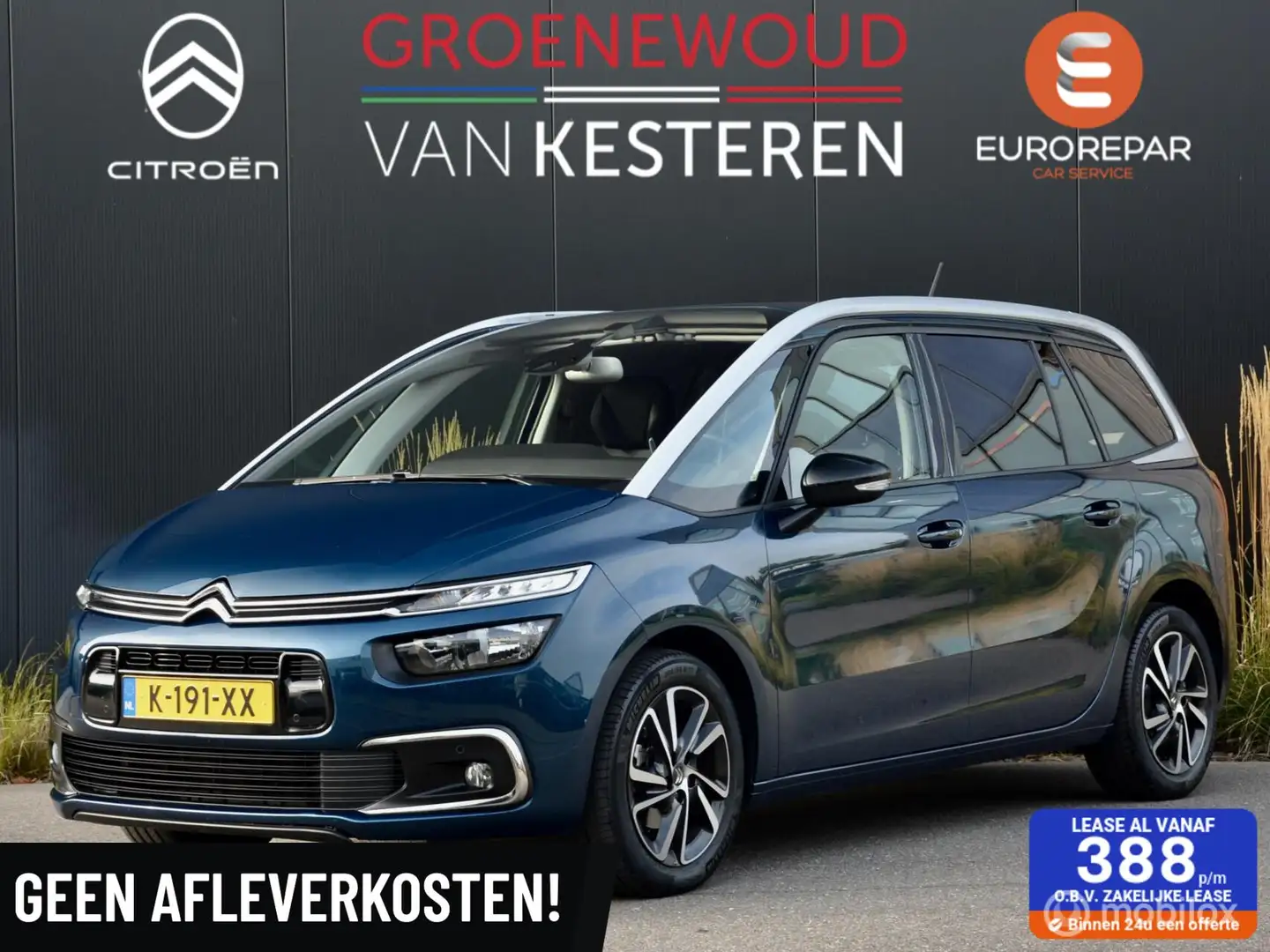 Citroen Grand C4 SpaceTourer Shine I Automaat I 7-persoons I Blauw - 1