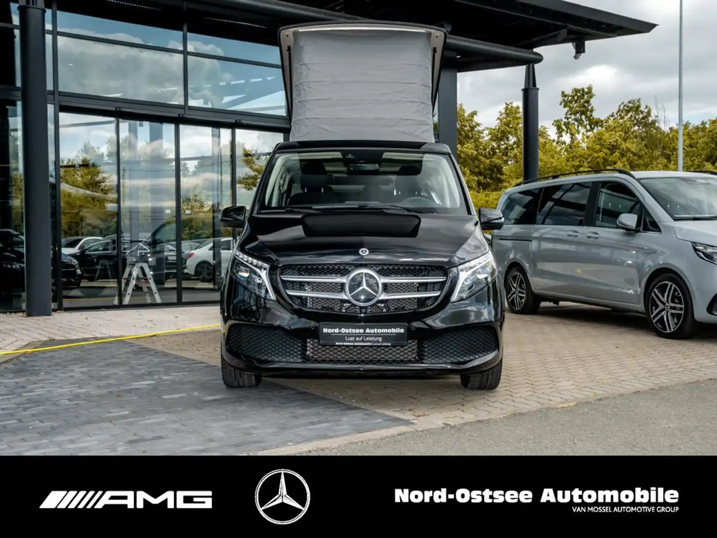 Mercedes-Benz Marco Polo V 250  4MATIC AHK 360° NAVI MBUX TEMPO Schwarz - 2