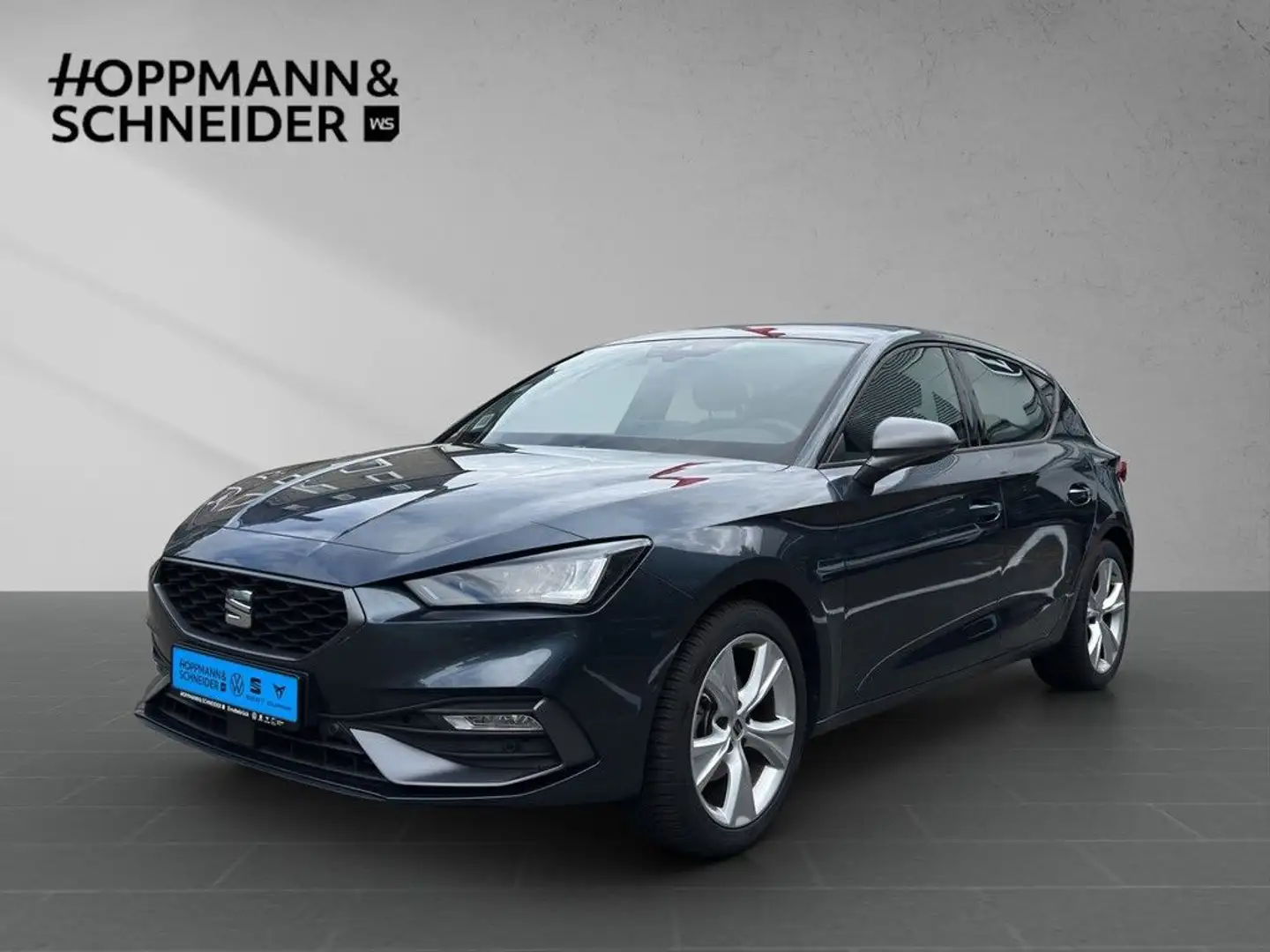 SEAT Leon 2.0 TDI DSG FR Navi LED SHZ ACC Kamera Grau - 1