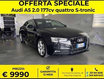 A5 I 2011 Sportback Sportback 2.0 tdi quattro 177cv s-tronic