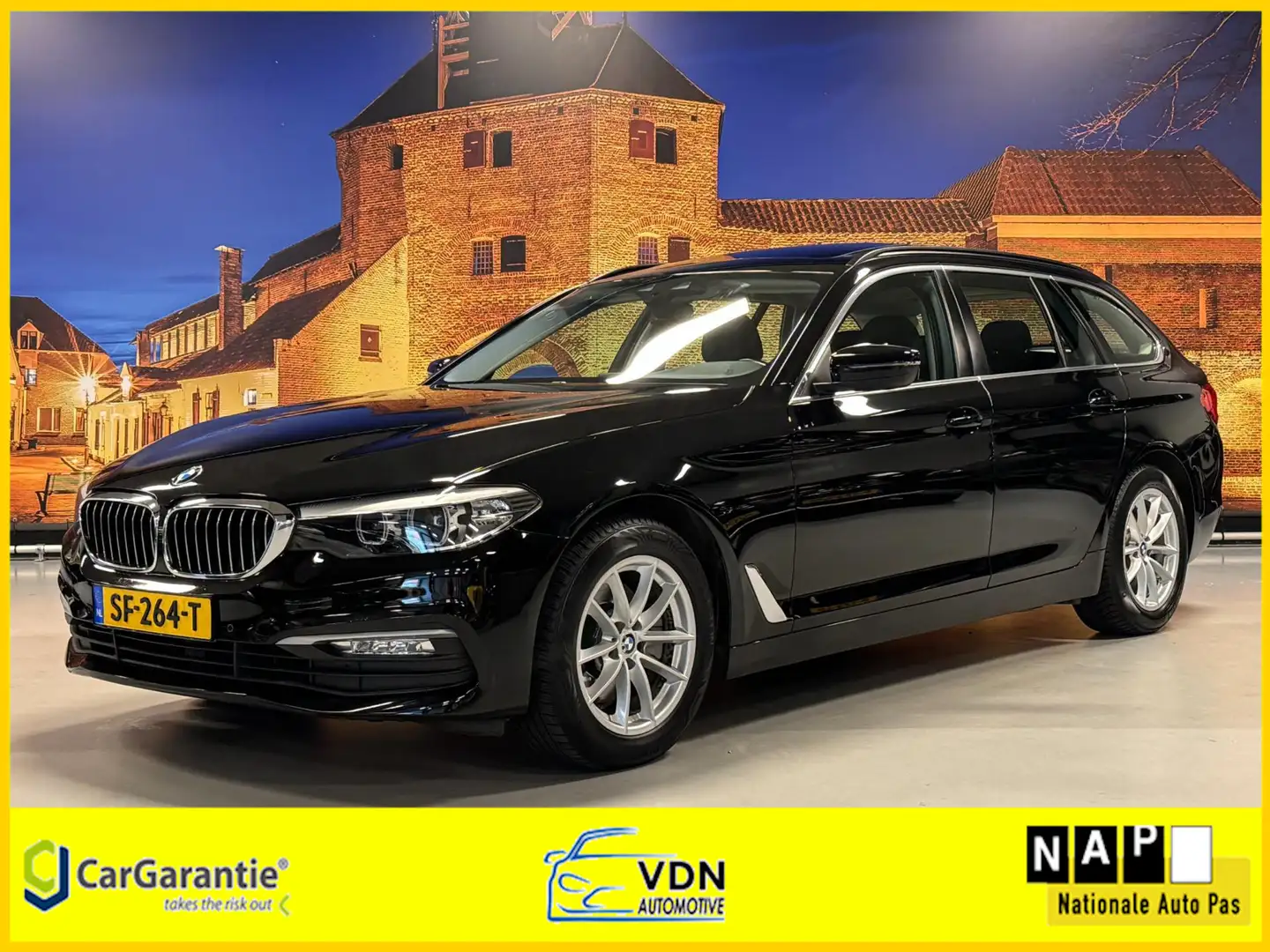 BMW 520 5-serie Touring 520d Executive Automaat Panodak LE Noir - 1
