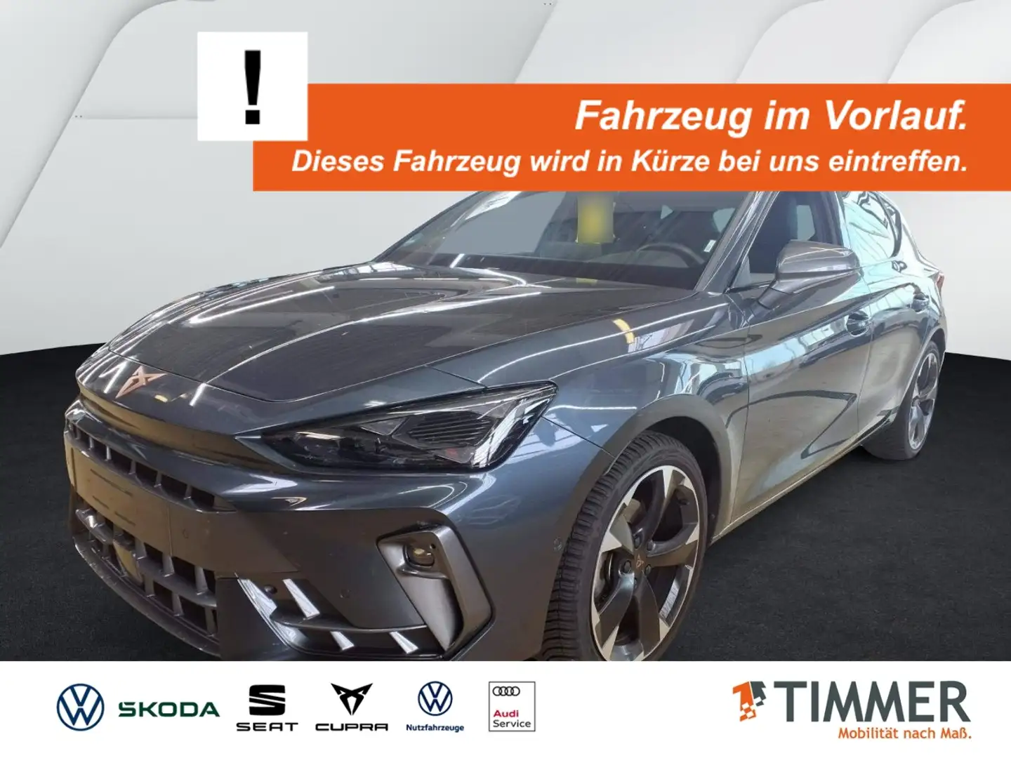 CUPRA Leon 1.5 eTSI DSG +LED +ACC +RKAM +NAVI +SHZ +18" +APP Grau - 1