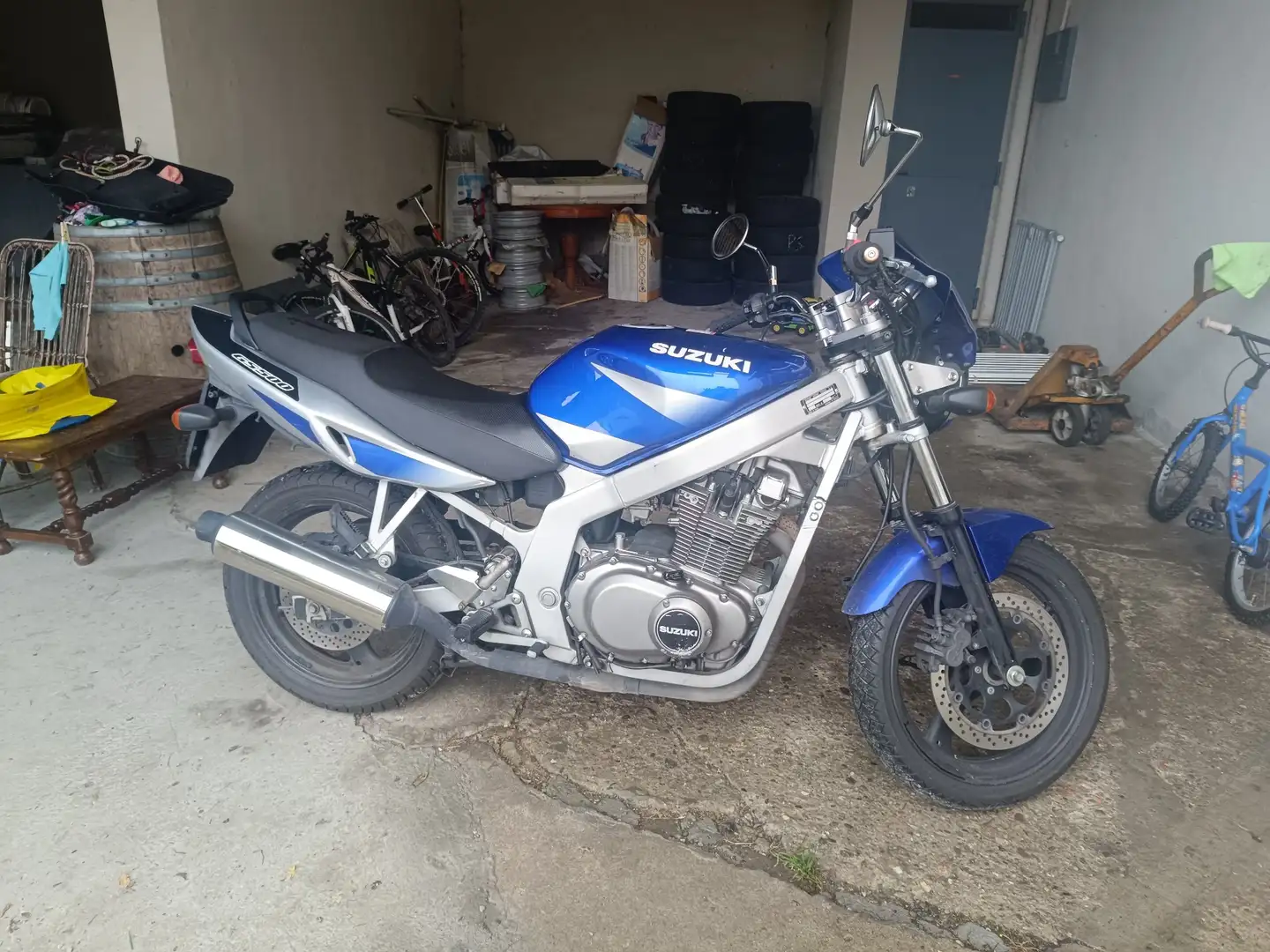 Suzuki GS 500 Blu/Azzurro - 1