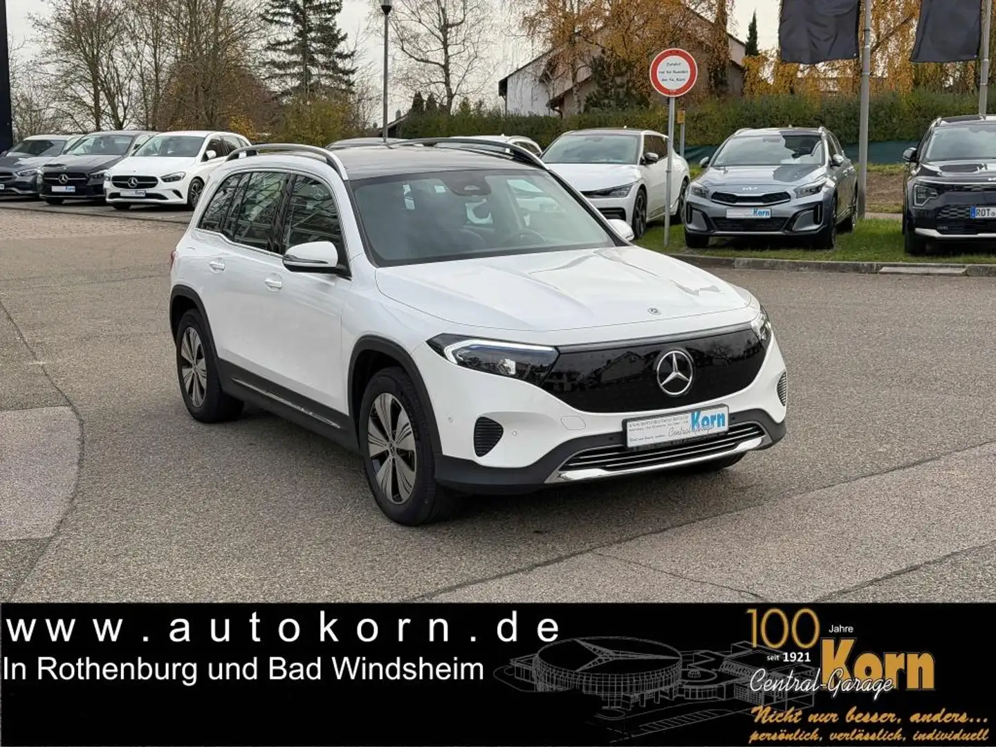 Mercedes-Benz EQB 300 Progressive 4M PanoD FahrAssi WinterP Blanc - 2