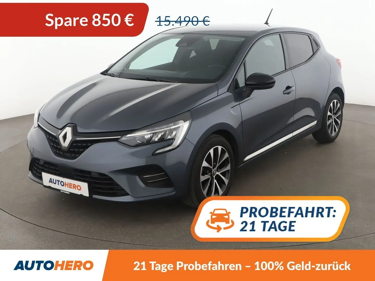 Renault Clio 1.0 TCe Zen Aut.*LED*TEMPO*PDC*SHZ* Grau - 1
