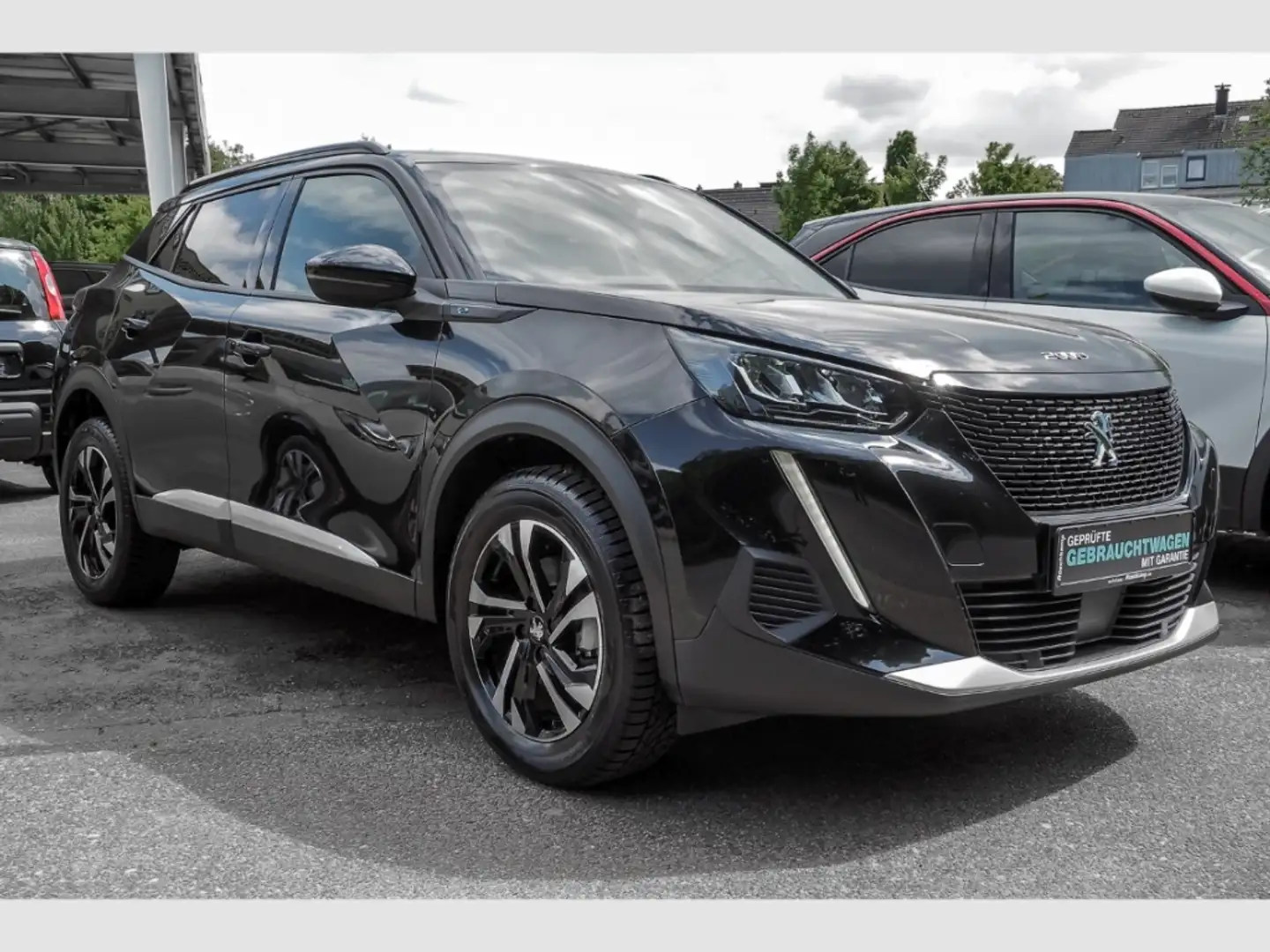 Peugeot 2008 Allure Navi RückKam PDC Voll-LED Klimaauto Schwarz - 2