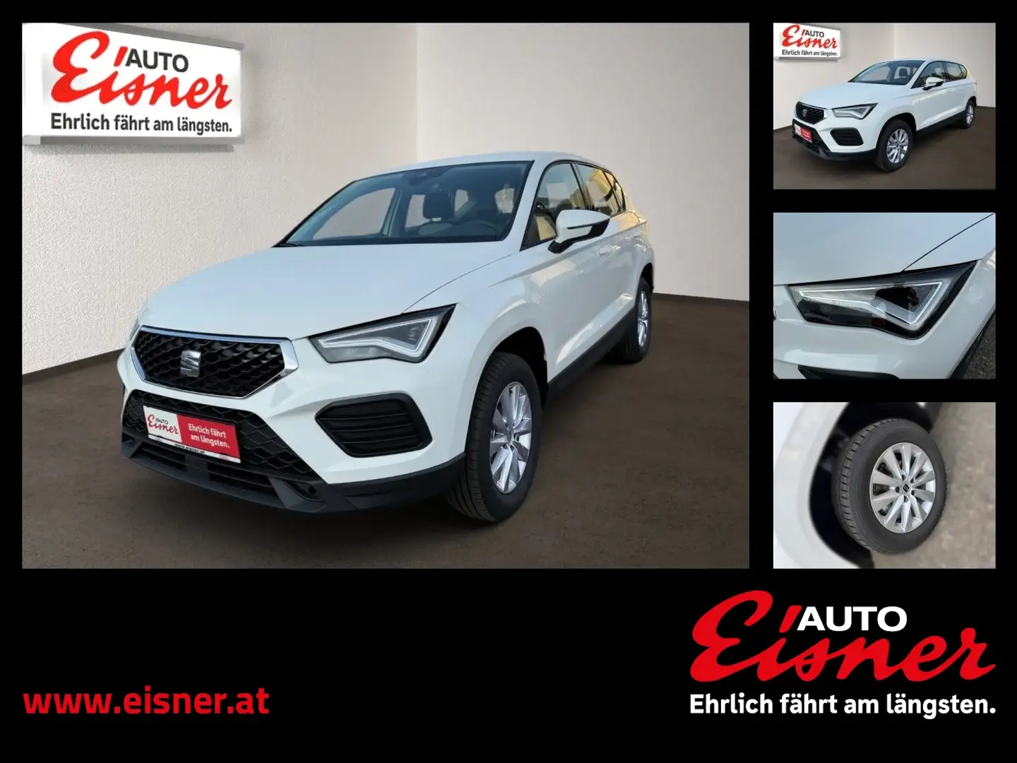 SEAT Ateca 1.0 Reference TSI Sitzheizung Bílá - 1