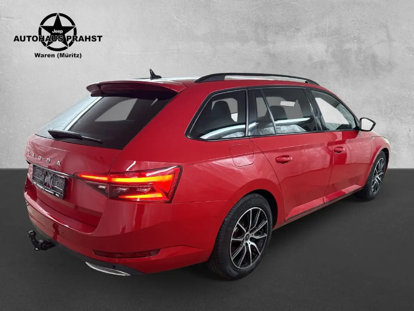 Skoda Superb 2.0TDI Sportline LED NAVI STHZ VIRTUAL AHK Rot - 2