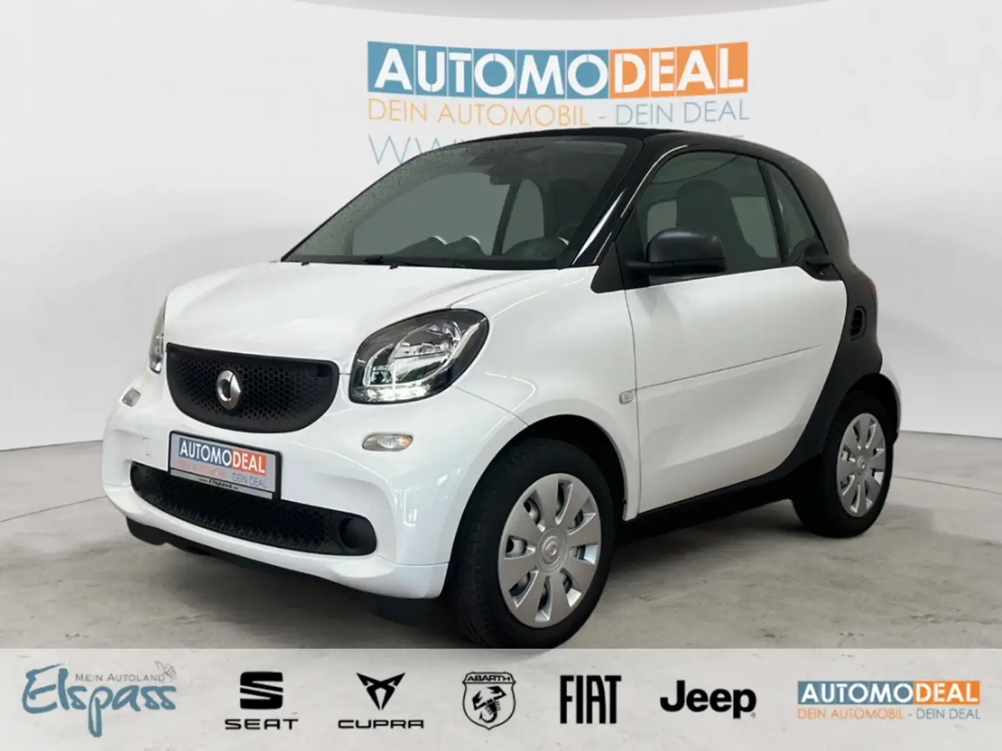 smart forTwo Coupe LED PANODACH SITZ.HZG TEMPOMAT BLUETOOTH KLI Noir - 1