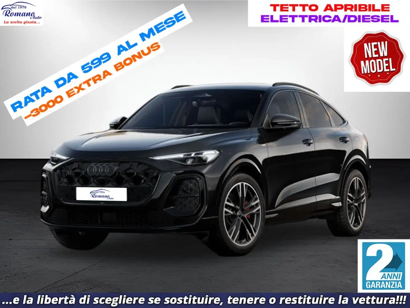 Audi NEW Audi Q5 2.0 tdi mhev+ S line edition quattro#T Чорний - 1