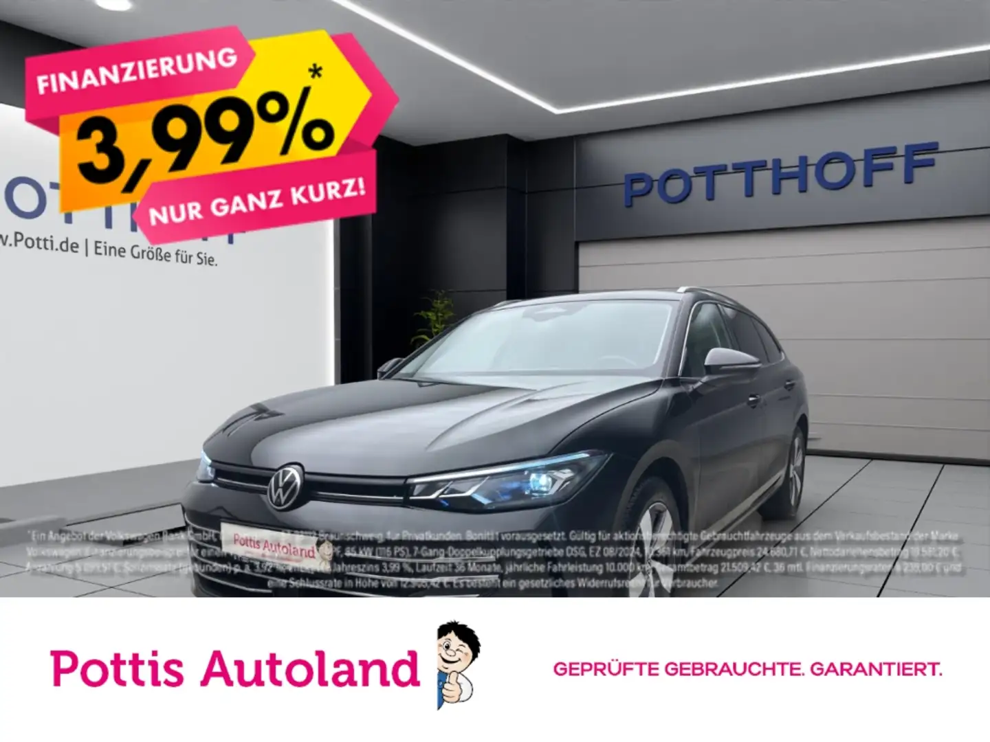 Volkswagen Passat Variant 2.0 TDI DSG BUSINESS NAVI AHK KAMERA PDC Schwarz - 1
