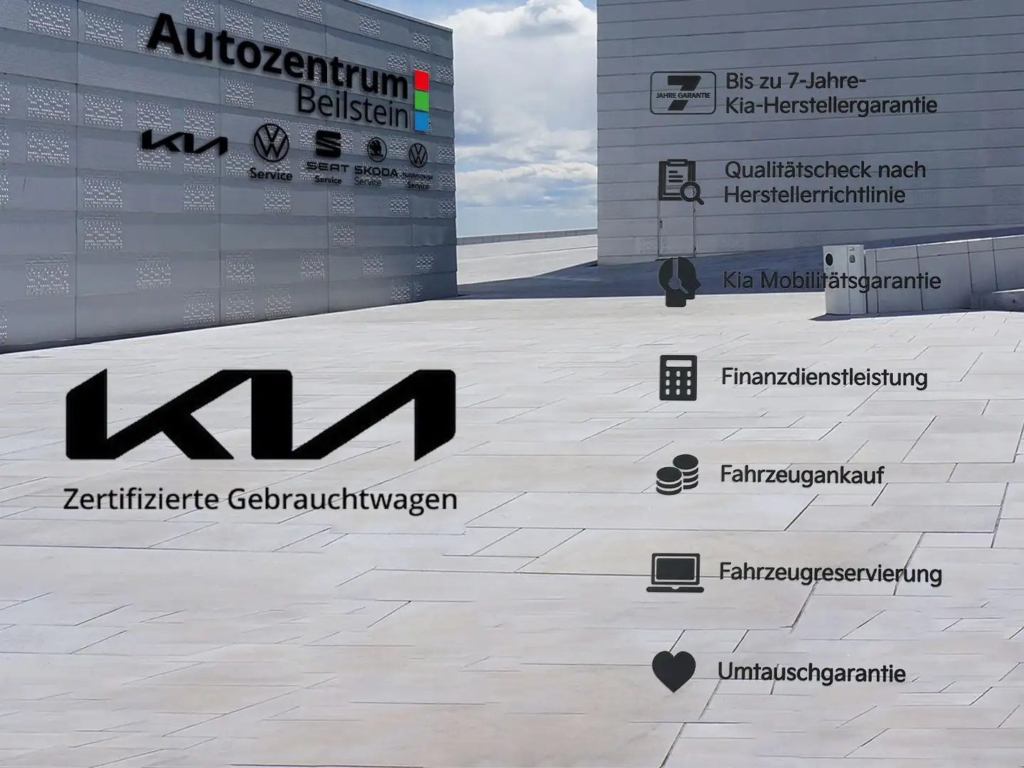 Kia Ceed / cee'd Ceed 1,6 T-GDI DCT GT  Glasdach Navi Silber - 2