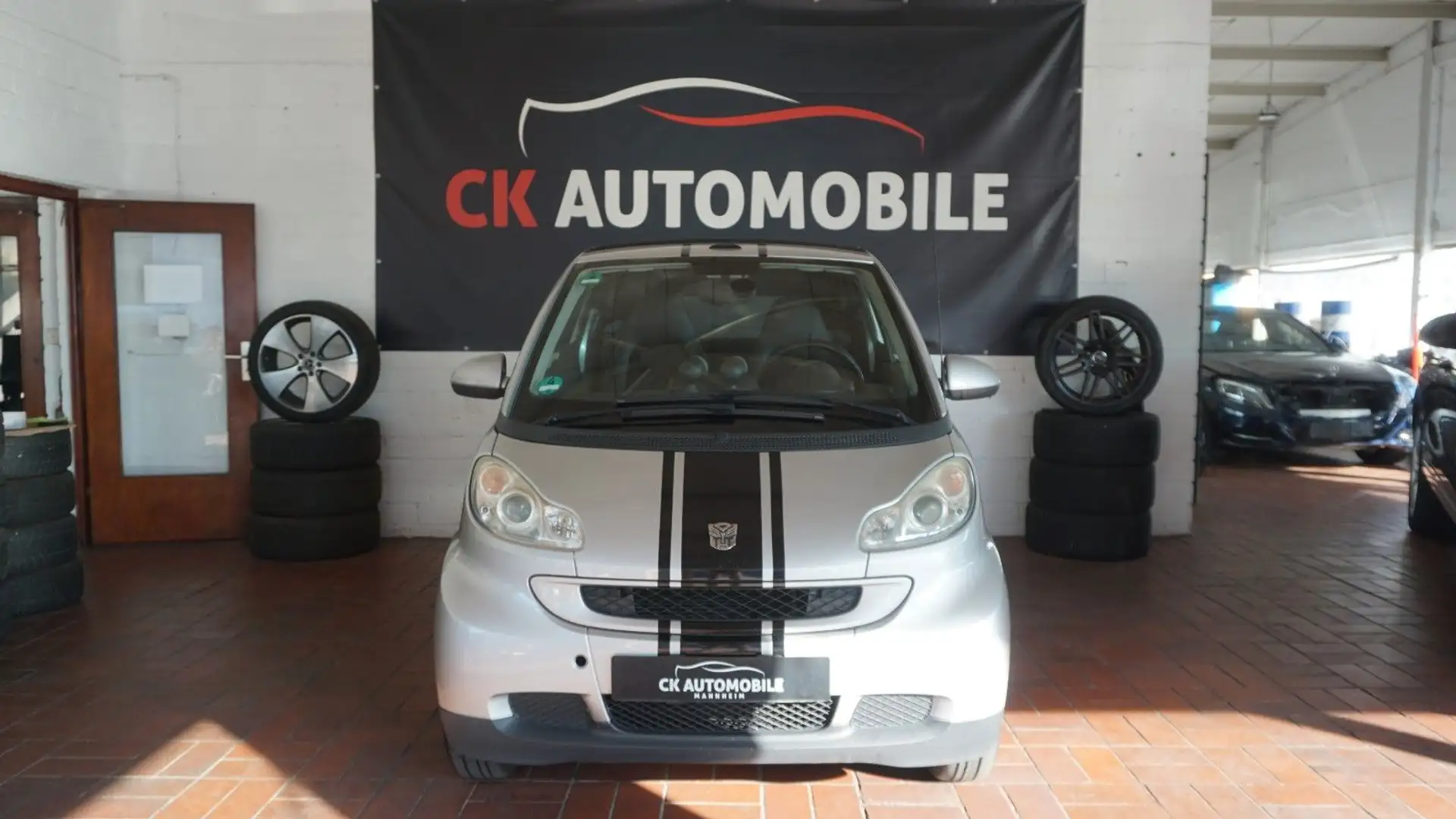 smart forTwo cabrio 84PS*SHZ*TÜV NEU*LEDER*KLIMA*TOP!! Silber - 1